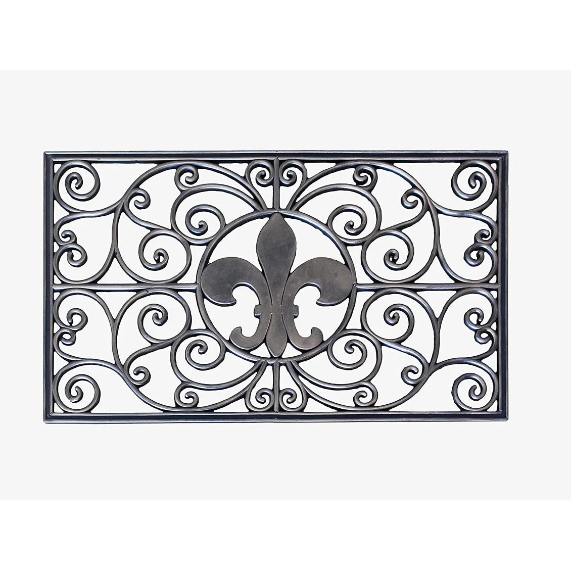 A1HC First Impression. Natural Rubber Doormat. Non-Slip. Durable. Heavy Duty Rubber Mat. 18X30