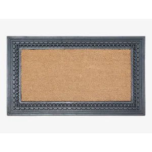 A1HC Rubber and Coir. 24 X 39 Heavy Duty Outdoor Doormat