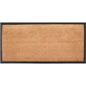 A1HC Rubber and Coir Heavy Weight large Outdoor Durable Doormat 24X48. Beige