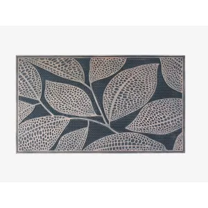 A1HC Welcome Rubber Pin Mat. Beautifully Copper Finished 18 X 30