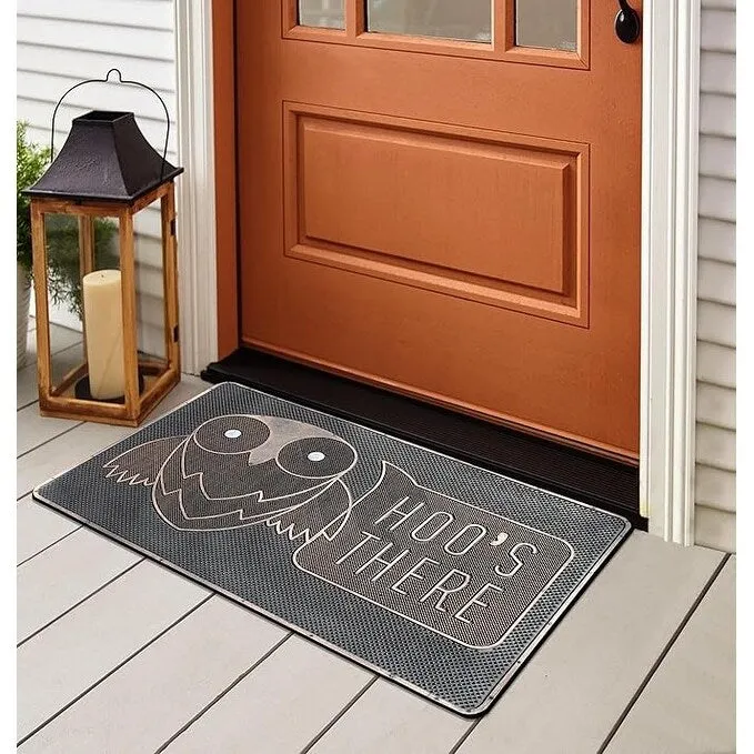 A1HC Welcome Rubber Pin Mat. Beautifully Copper Finished 18 X 30