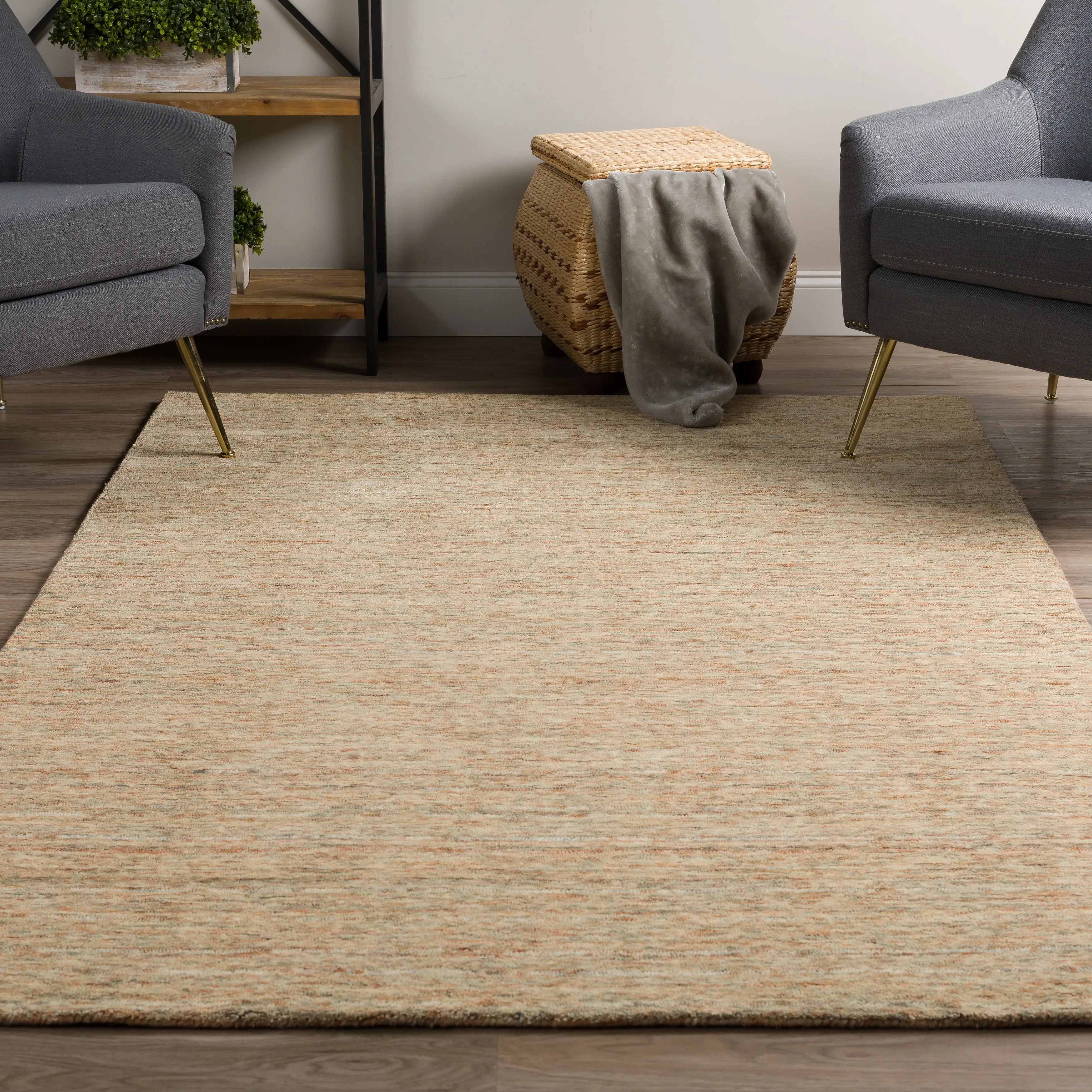 Addison Heather Variegated Wool Area Rug
