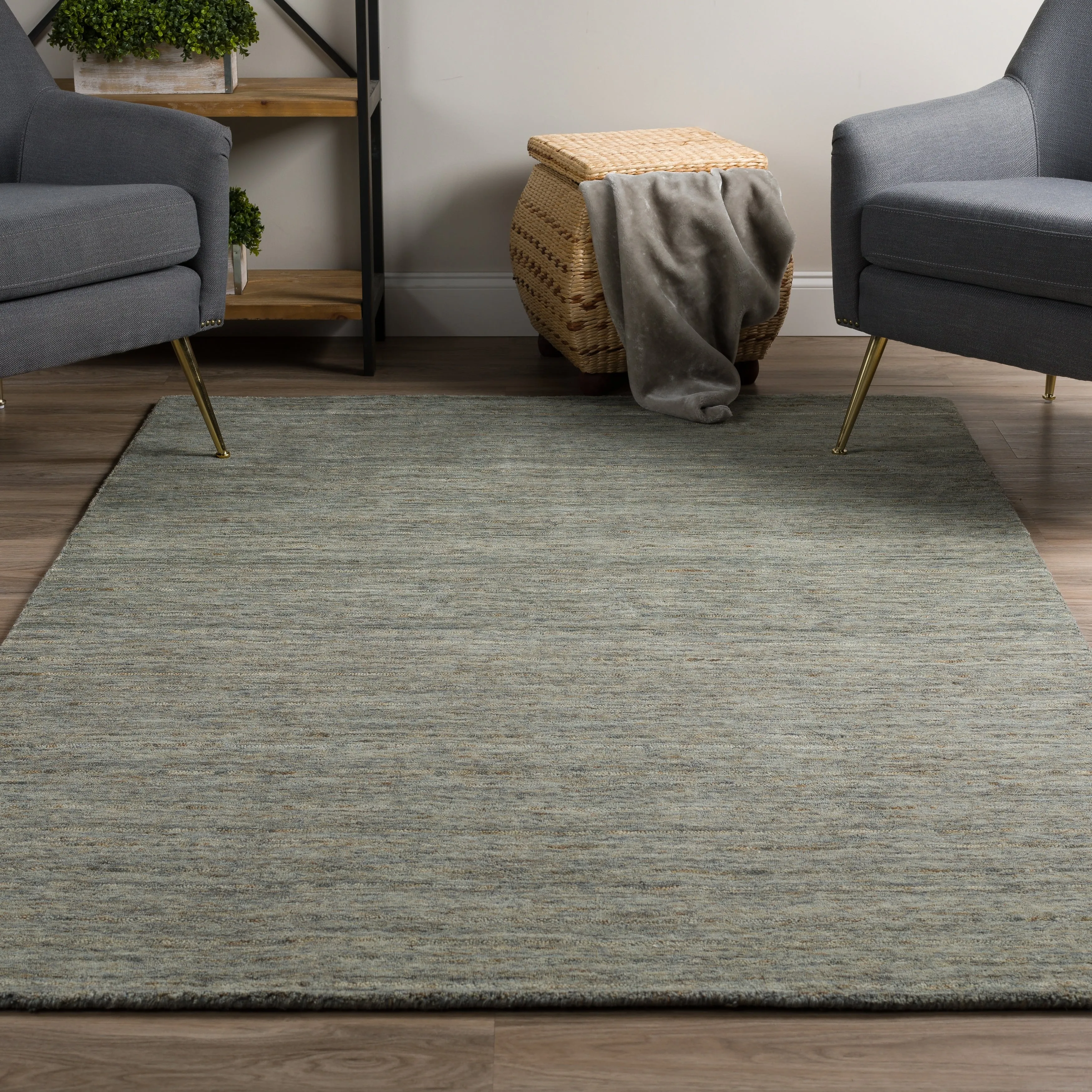 Addison Heather Variegated Wool Area Rug
