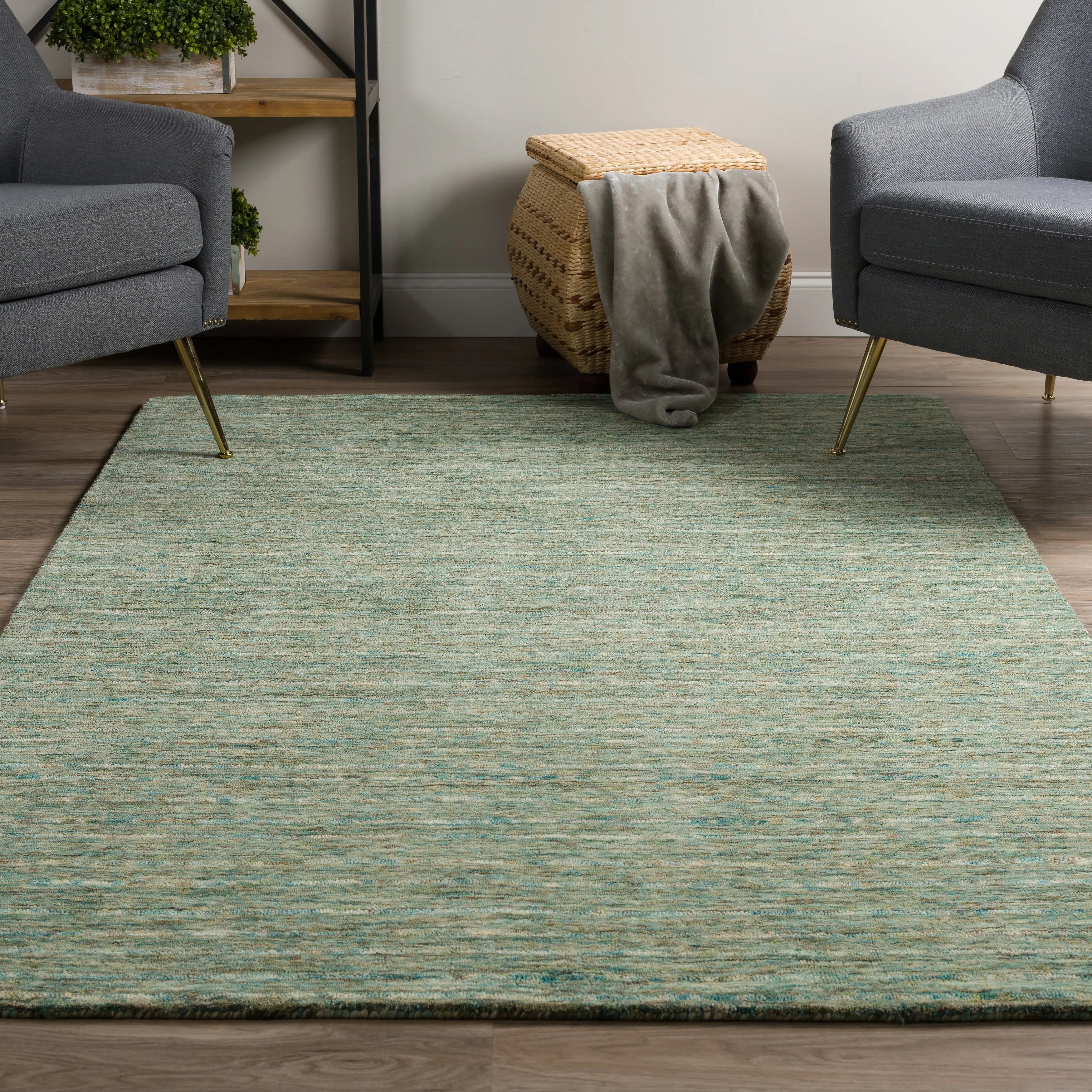 Addison Heather Variegated Wool Area Rug