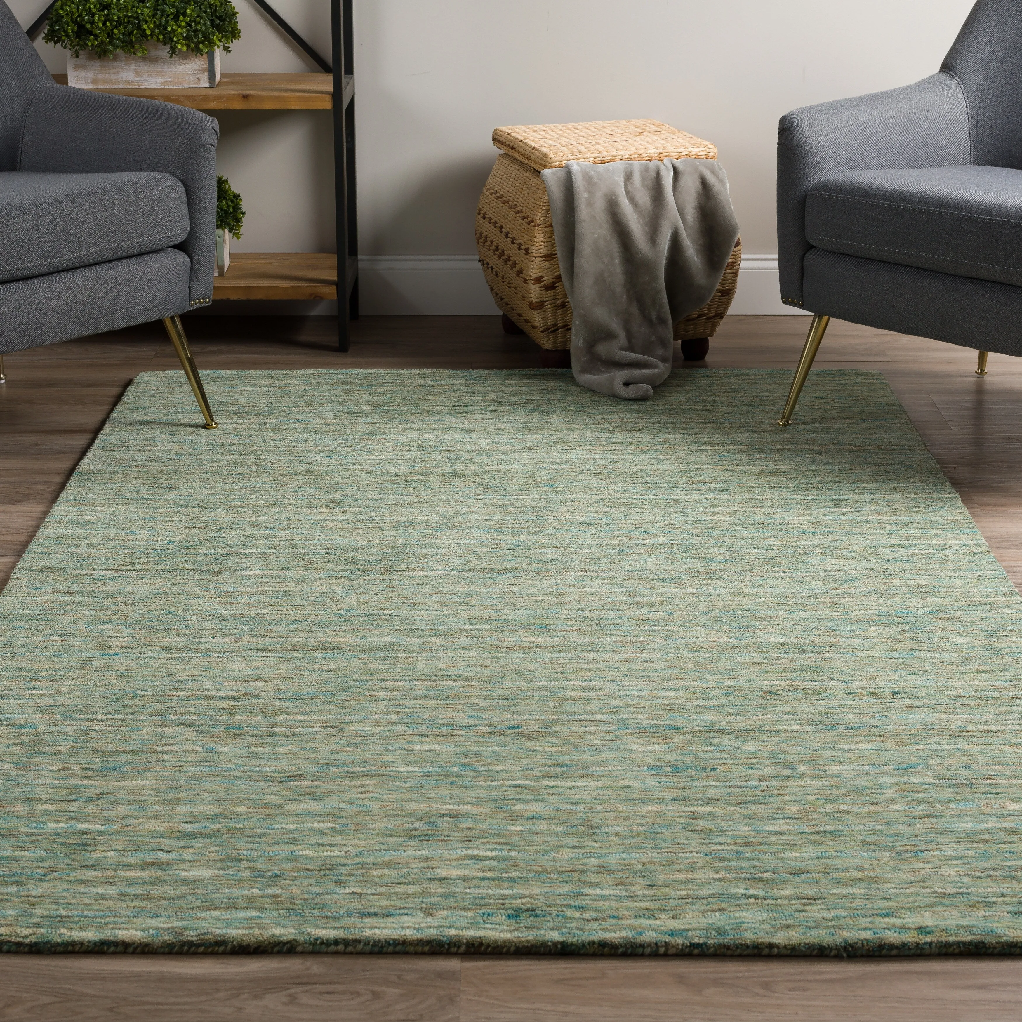 Addison Heather Variegated Wool Area Rug