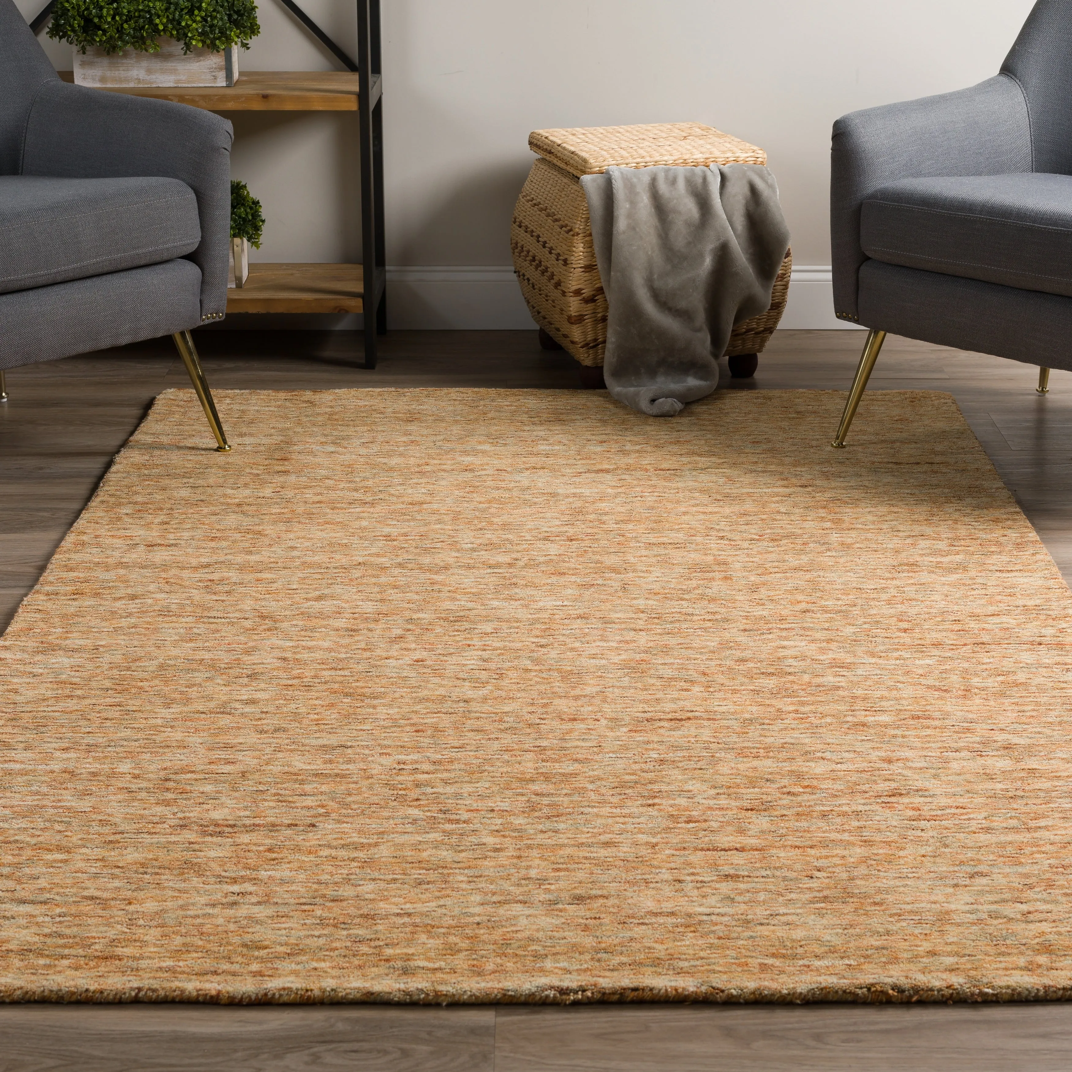 Addison Heather Variegated Wool Area Rug