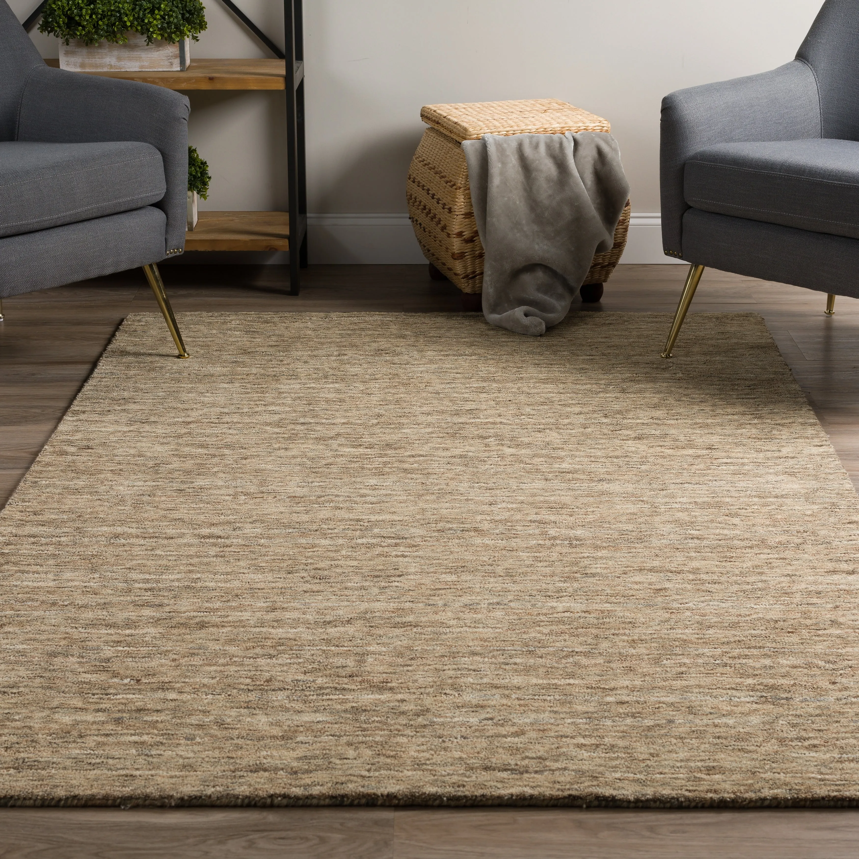 Addison Heather Variegated Wool Area Rug