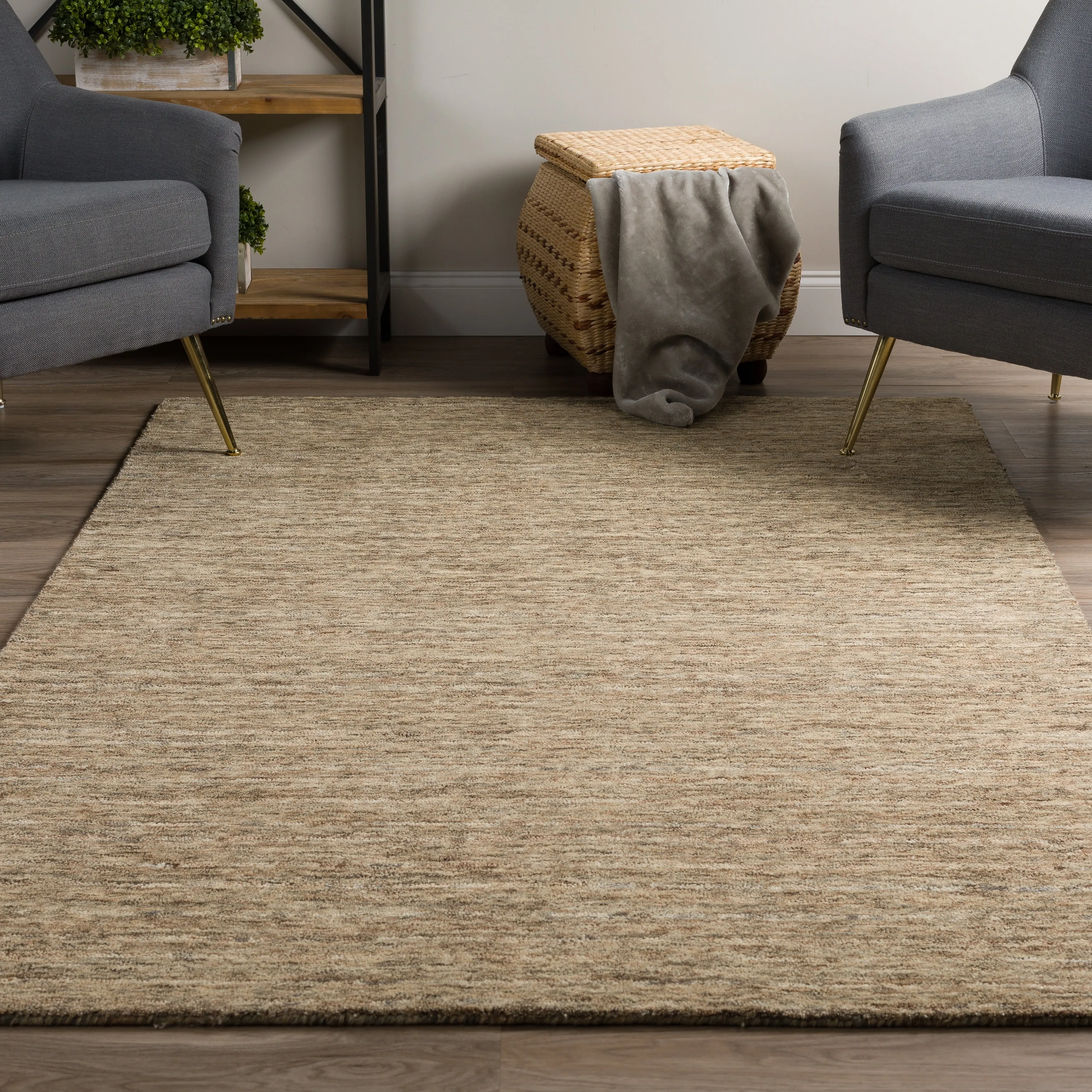Addison Heather Variegated Wool Area Rug