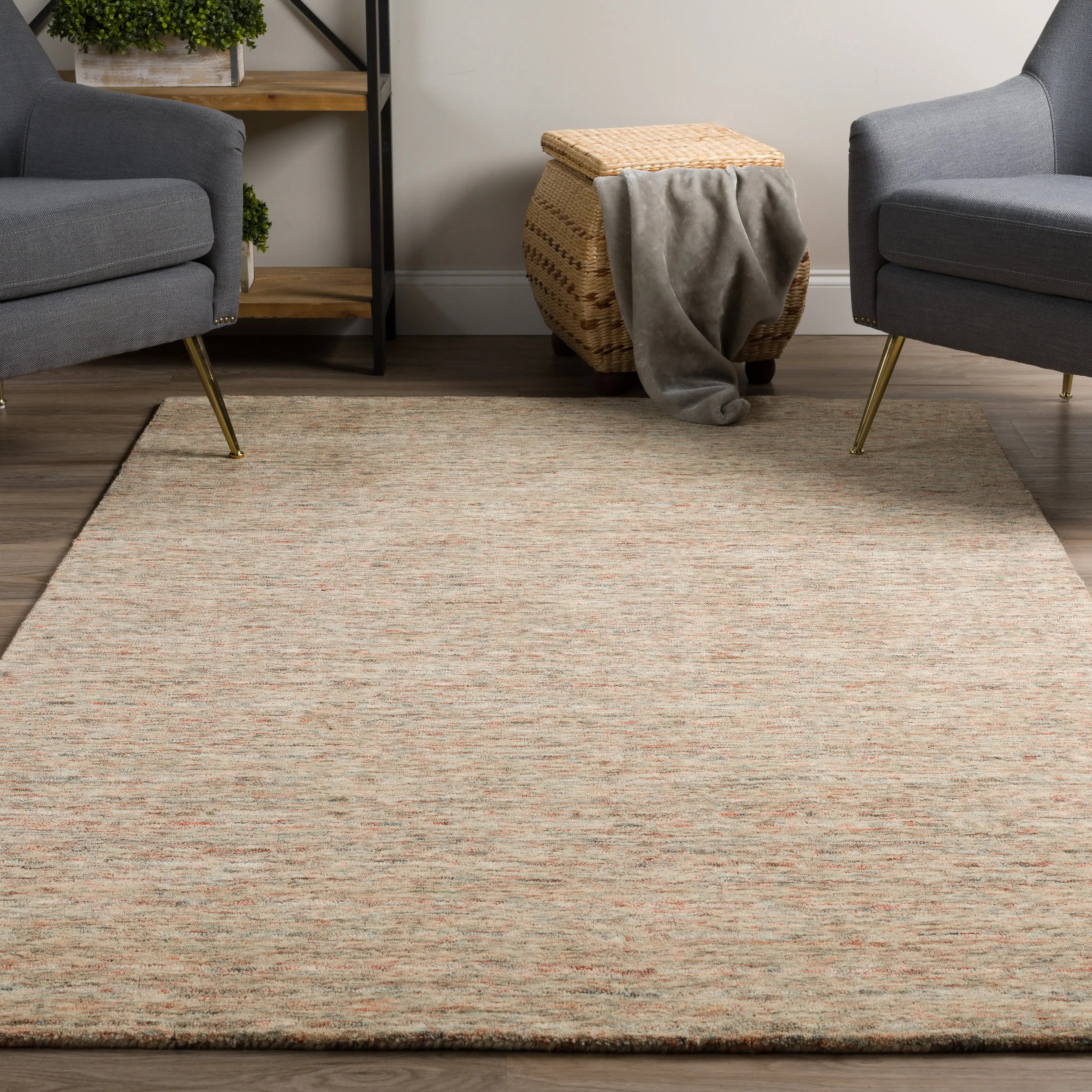 Addison Heather Variegated Wool Area Rug