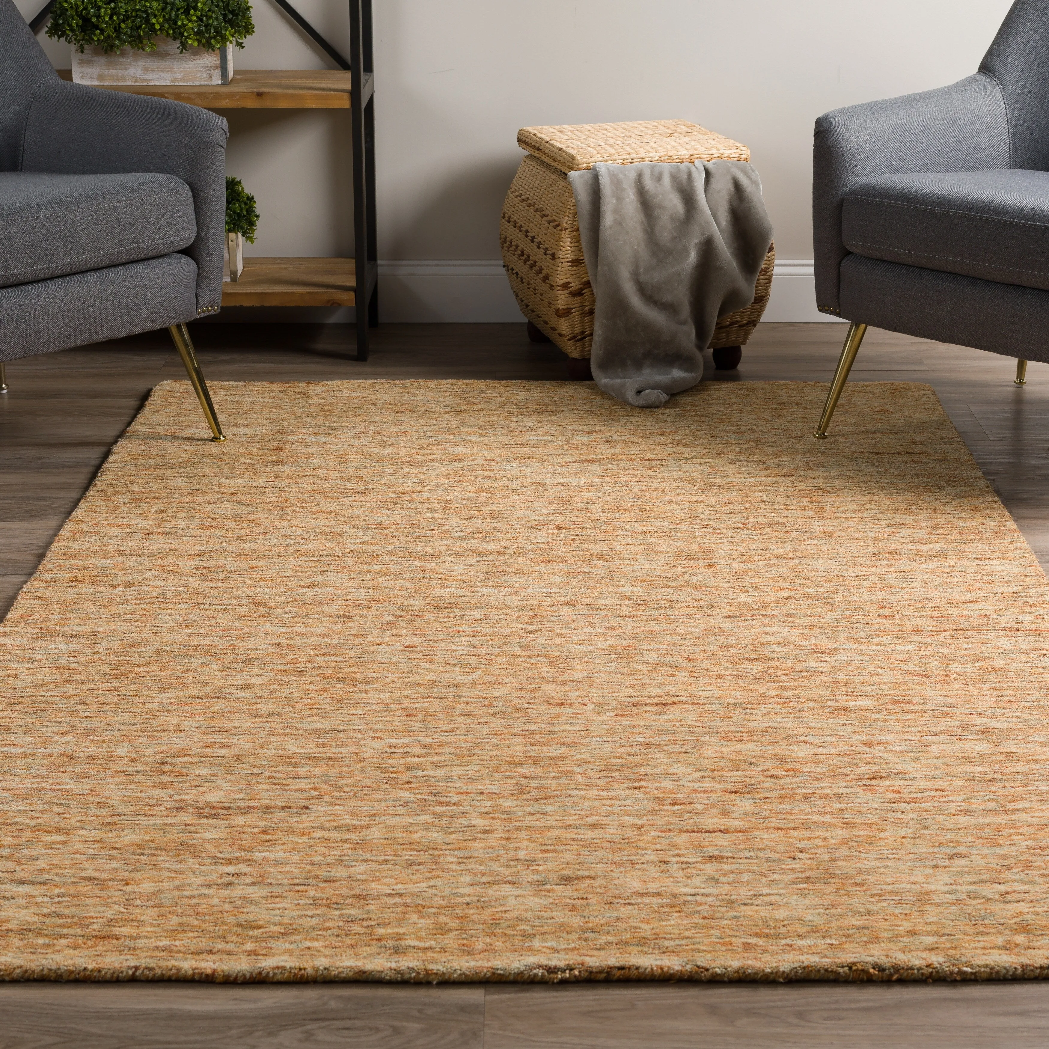 Addison Heather Variegated Wool Area Rug