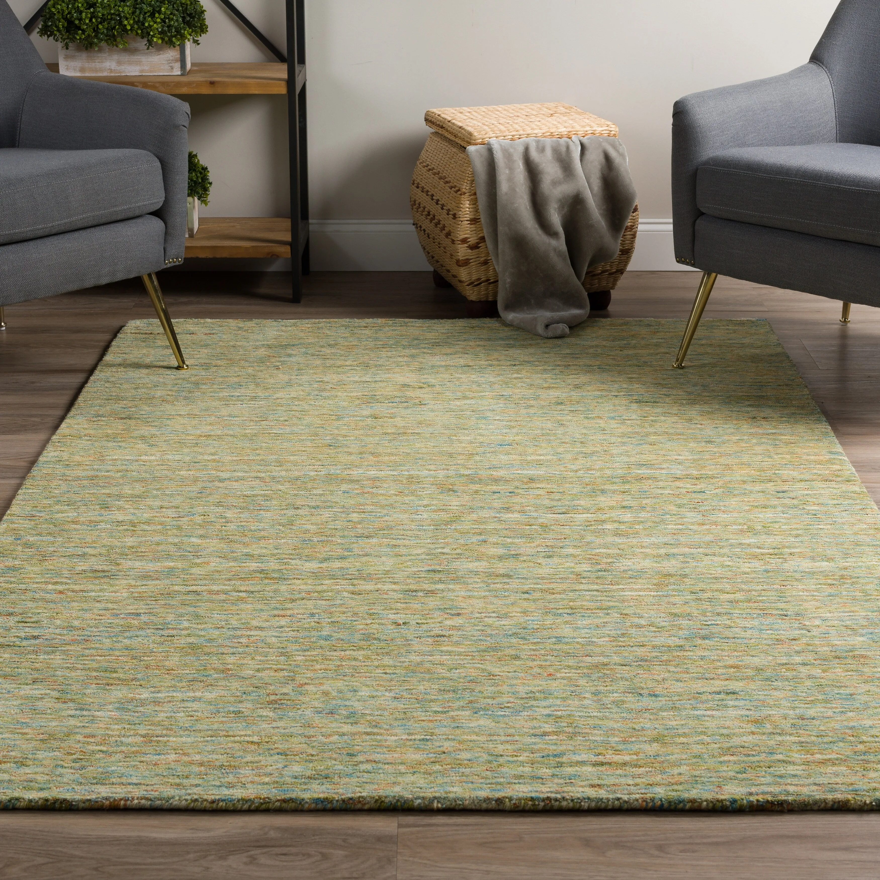 Addison Heather Variegated Wool Area Rug