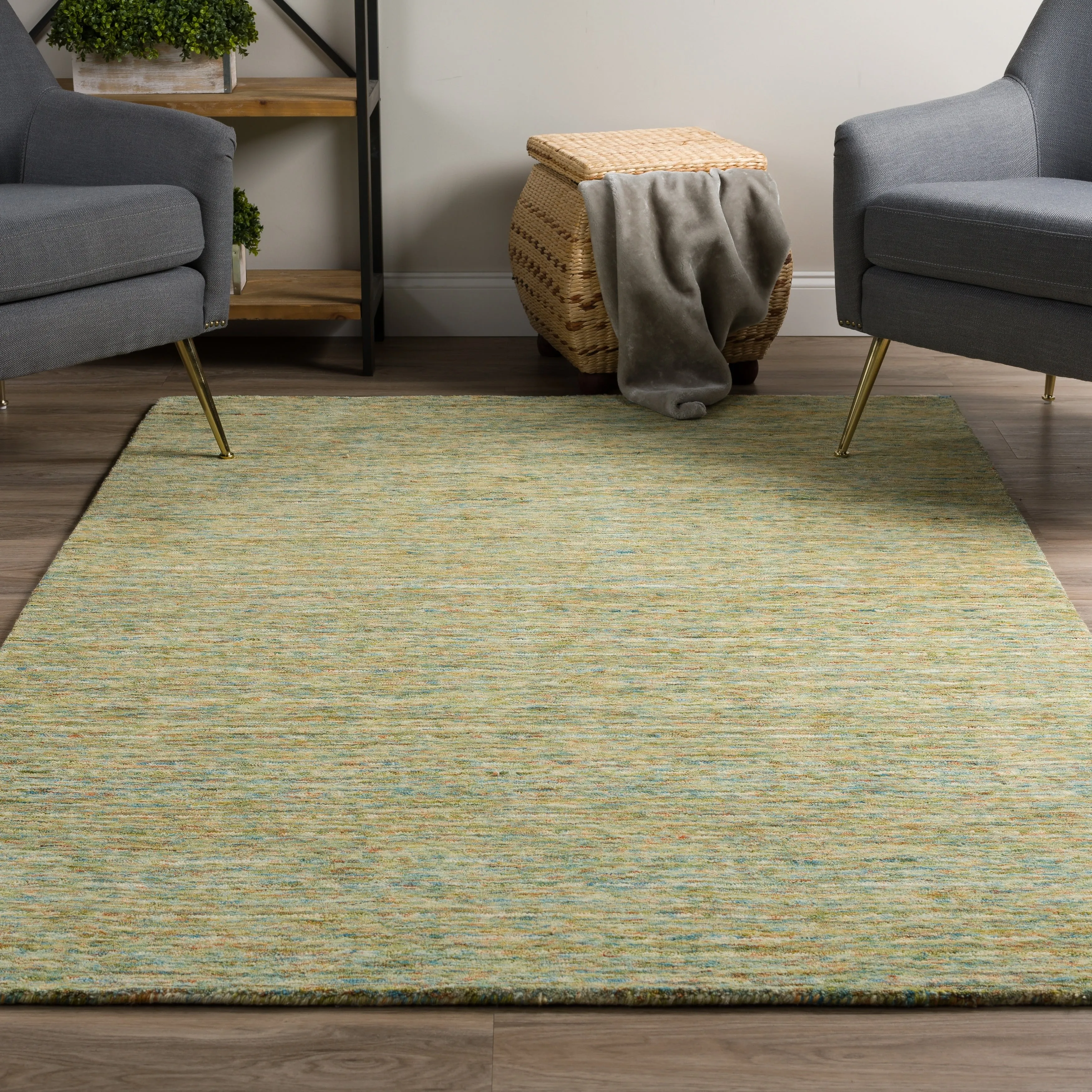 Addison Heather Variegated Wool Area Rug