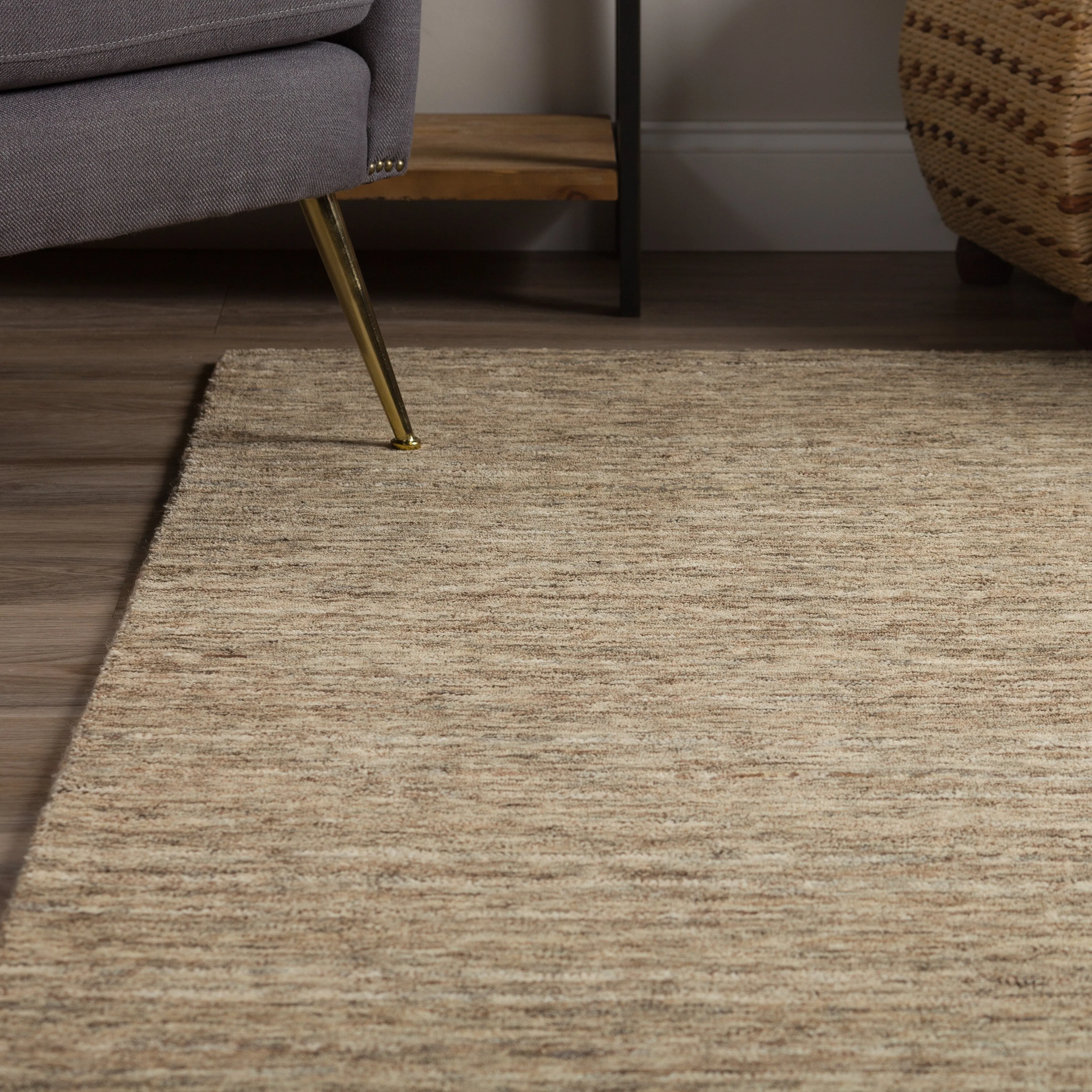 Addison Heather Variegated Wool Area Rug