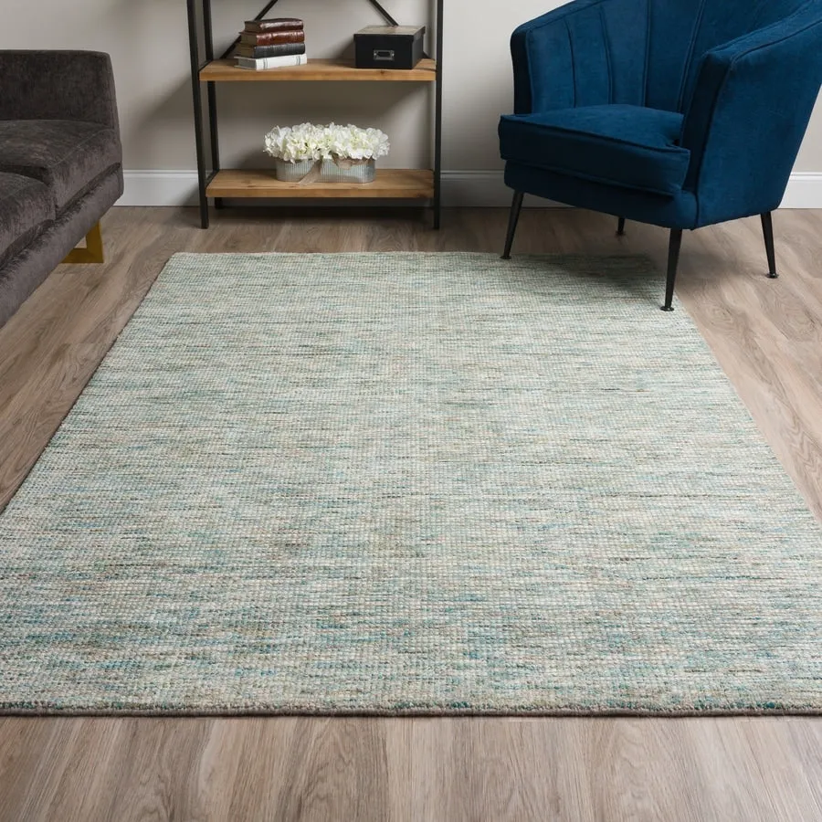 Addison Mission Multi Solid Tone Wool Blend Area Rug