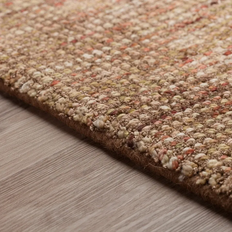 Addison Mission Multi Solid Tone Wool Blend Area Rug