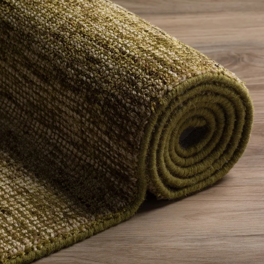 Addison Mission Multi Solid Tone Wool Blend Area Rug