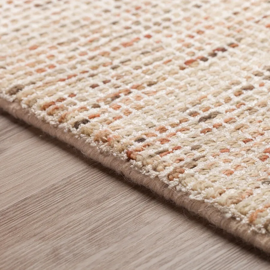 Addison Mission Multi Solid Tone Wool Blend Area Rug