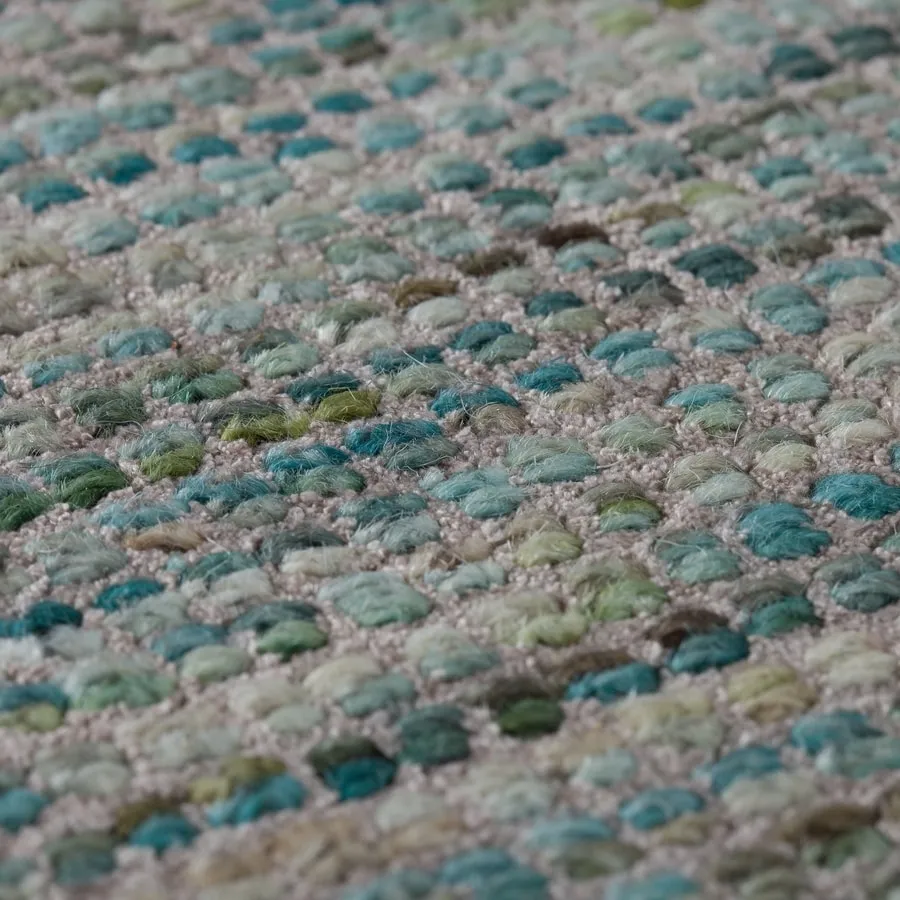 Addison Mission Multi Solid Tone Wool Blend Area Rug