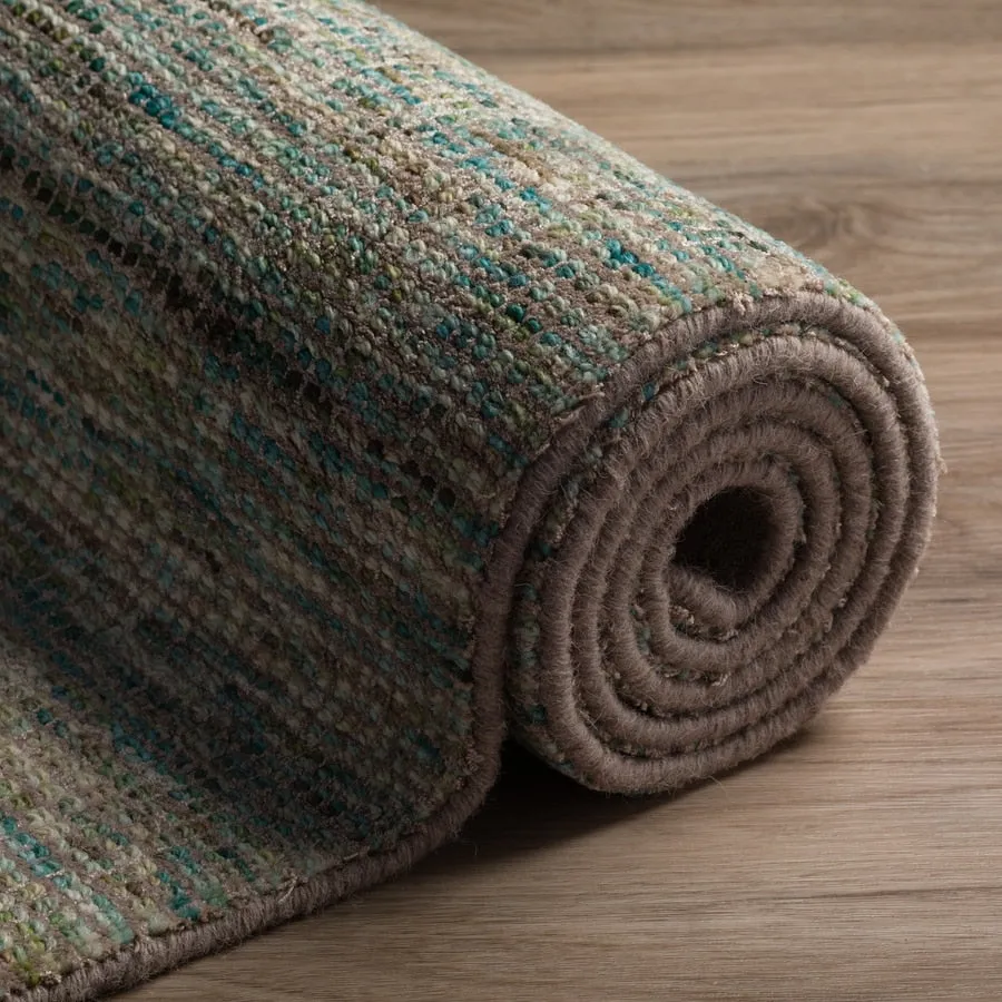 Addison Mission Multi Solid Tone Wool Blend Area Rug