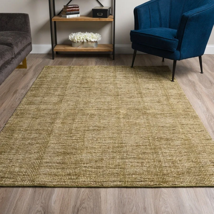 Addison Mission Multi Solid Tone Wool Blend Area Rug