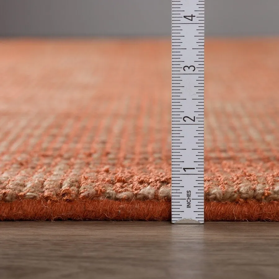 Addison Mission Multi Solid Tone Wool Blend Area Rug