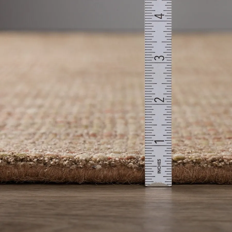 Addison Mission Multi Solid Tone Wool Blend Area Rug