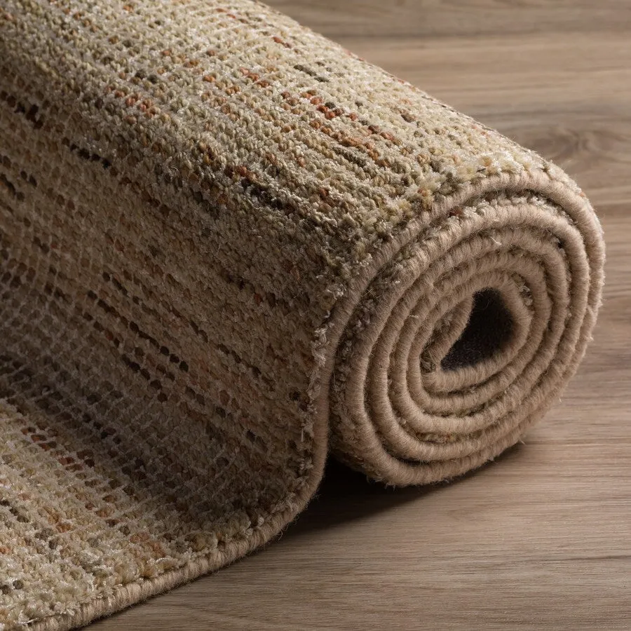 Addison Mission Multi Solid Tone Wool Blend Area Rug