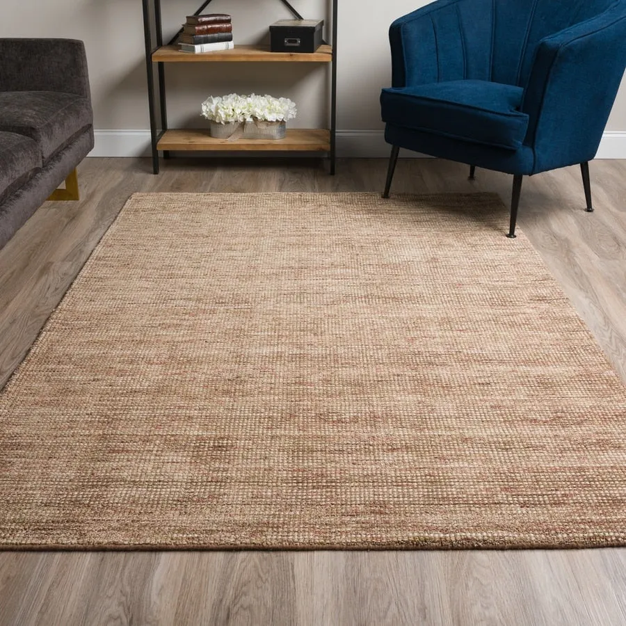 Addison Mission Multi Solid Tone Wool Blend Area Rug