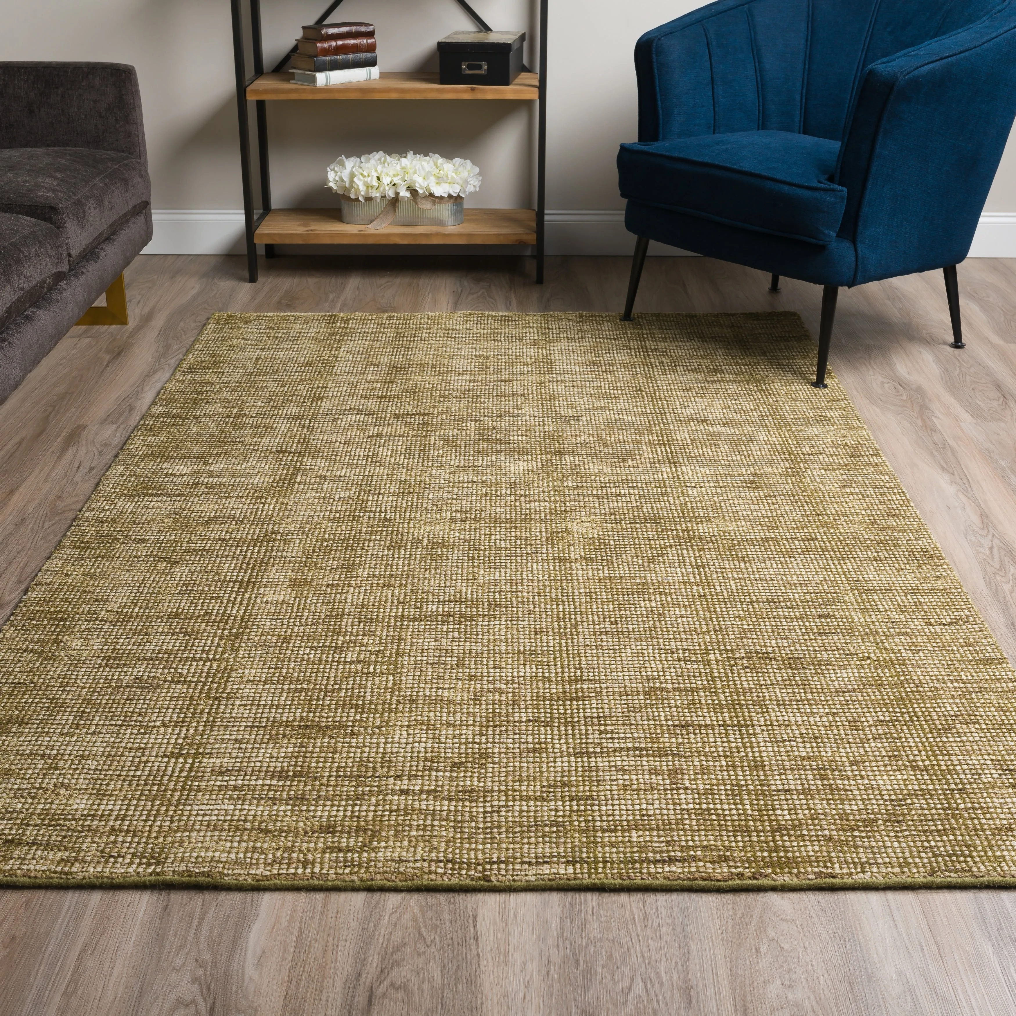 Addison Mission Multi Solid Tone Wool Blend Area Rug