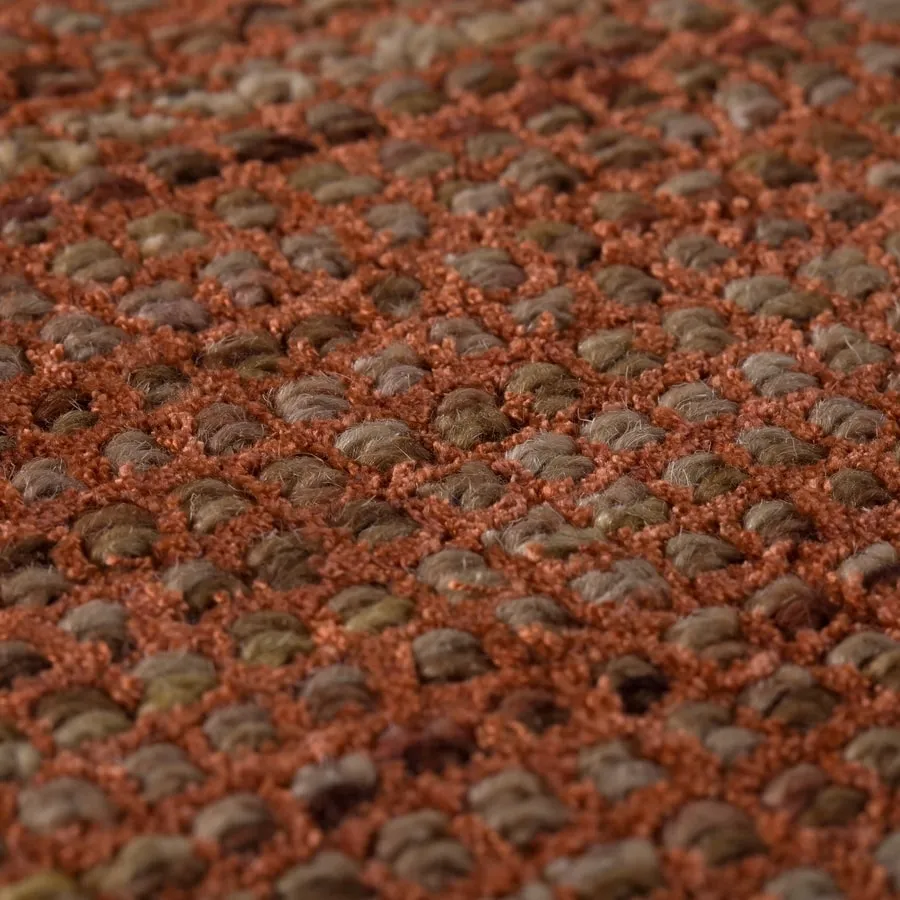 Addison Mission Multi Solid Tone Wool Blend Area Rug