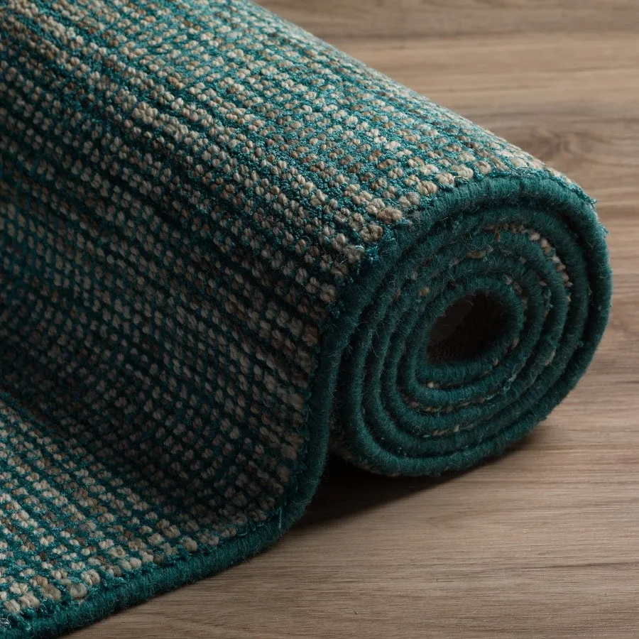 Addison Mission Multi Solid Tone Wool Blend Area Rug