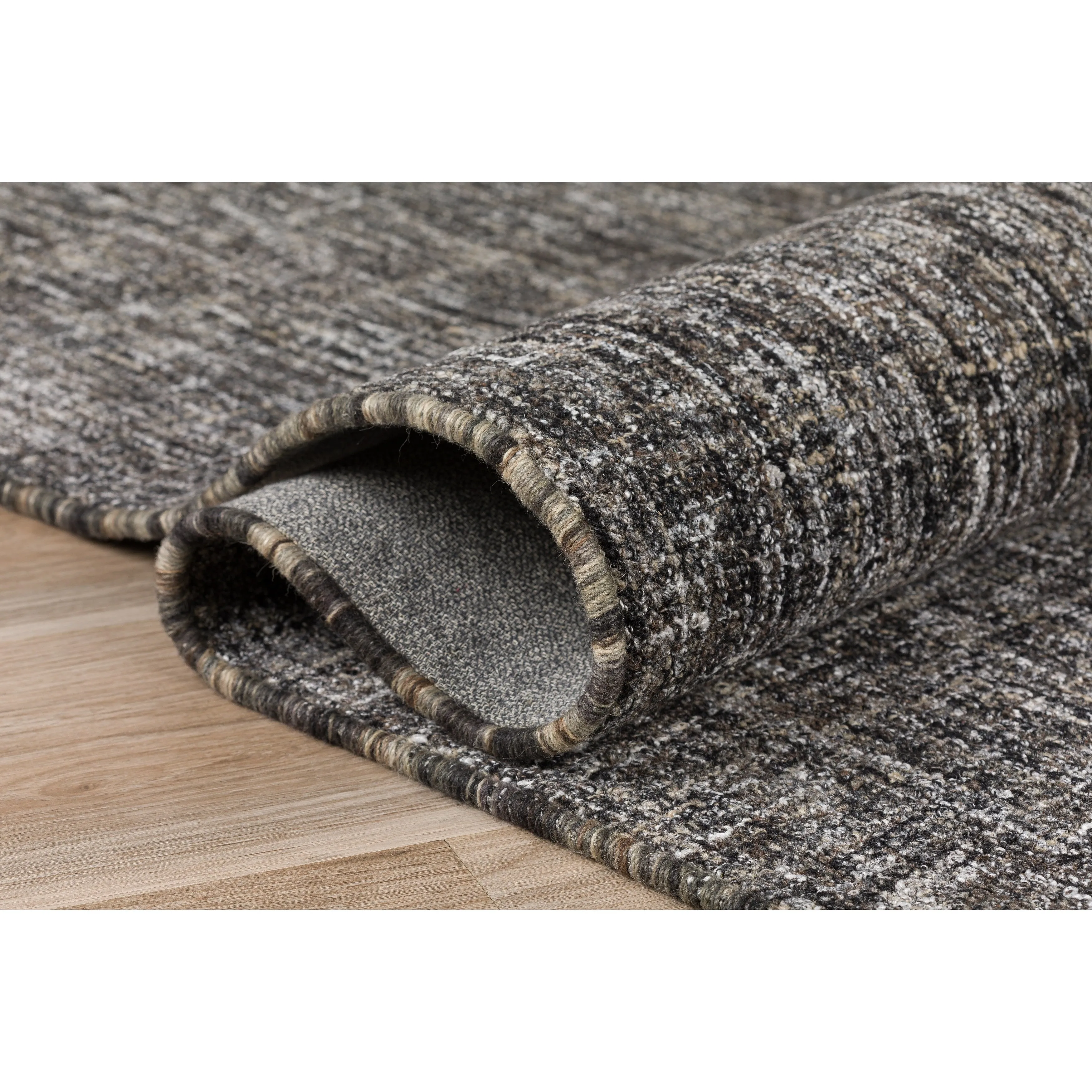 Addison Winslow Active Solid Wool and Viscose Area Rug