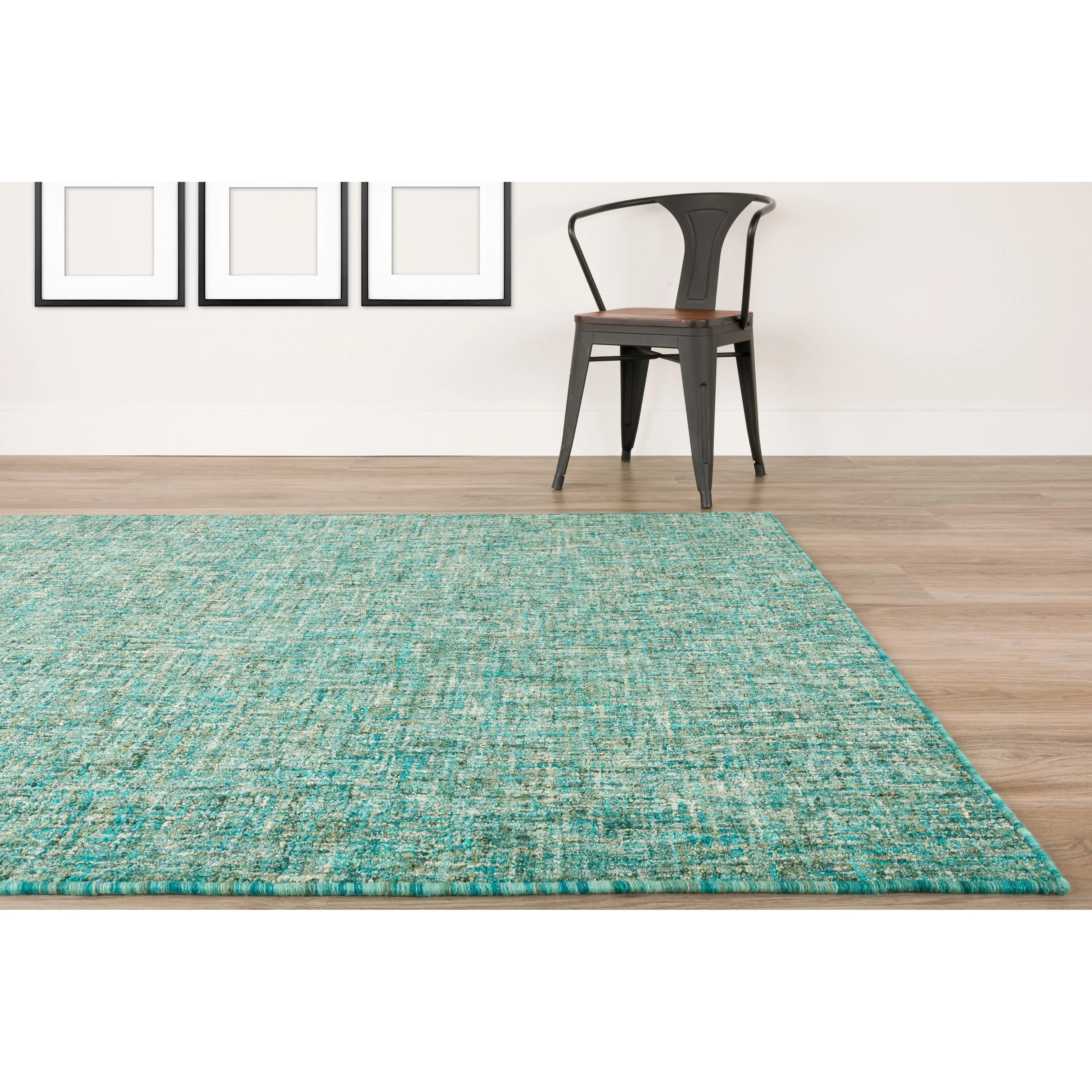 Addison Winslow Active Solid Wool and Viscose Area Rug