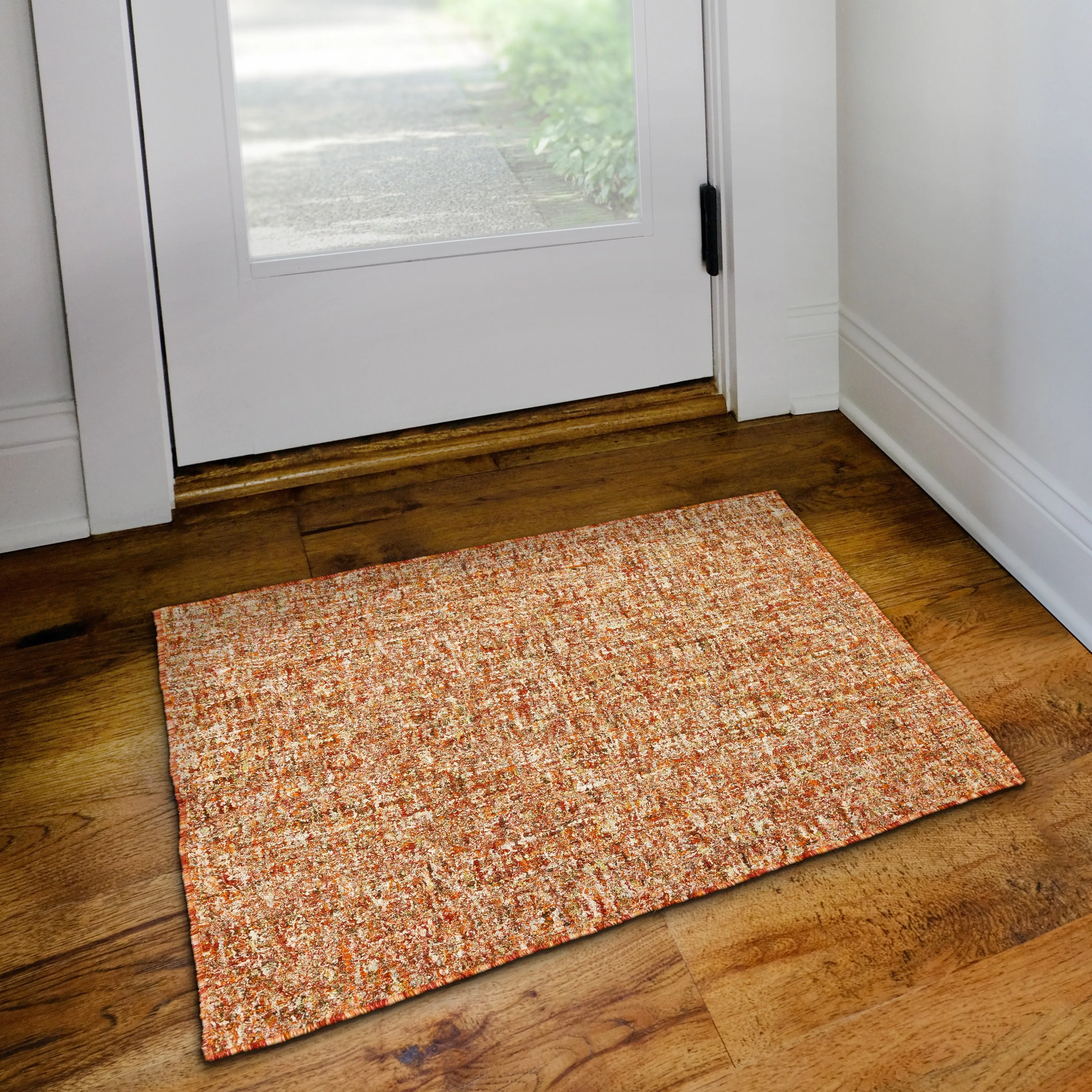 Addison Winslow Active Solid Wool and Viscose Area Rug