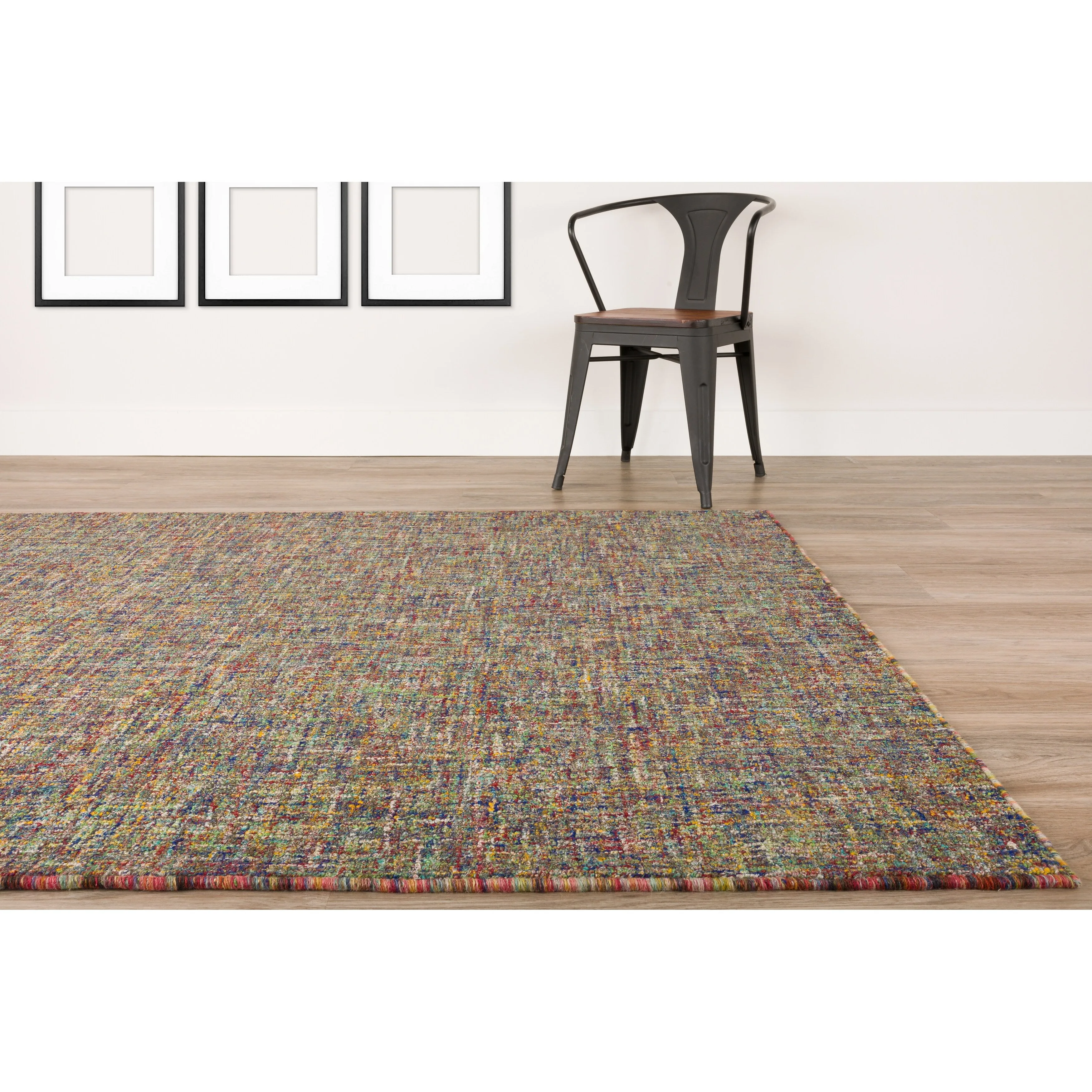 Addison Winslow Active Solid Wool and Viscose Area Rug