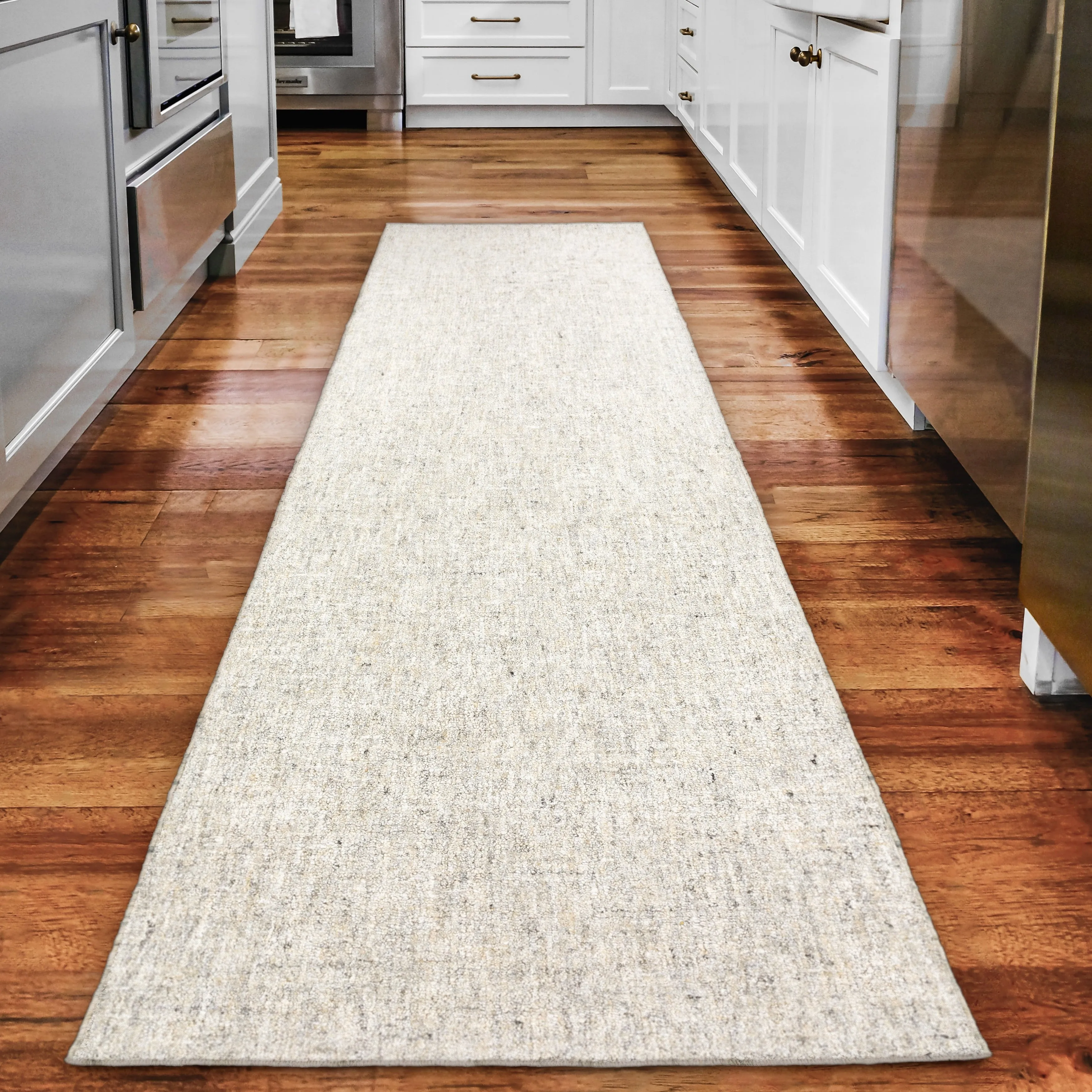 Addison Winslow Active Solid Wool and Viscose Area Rug