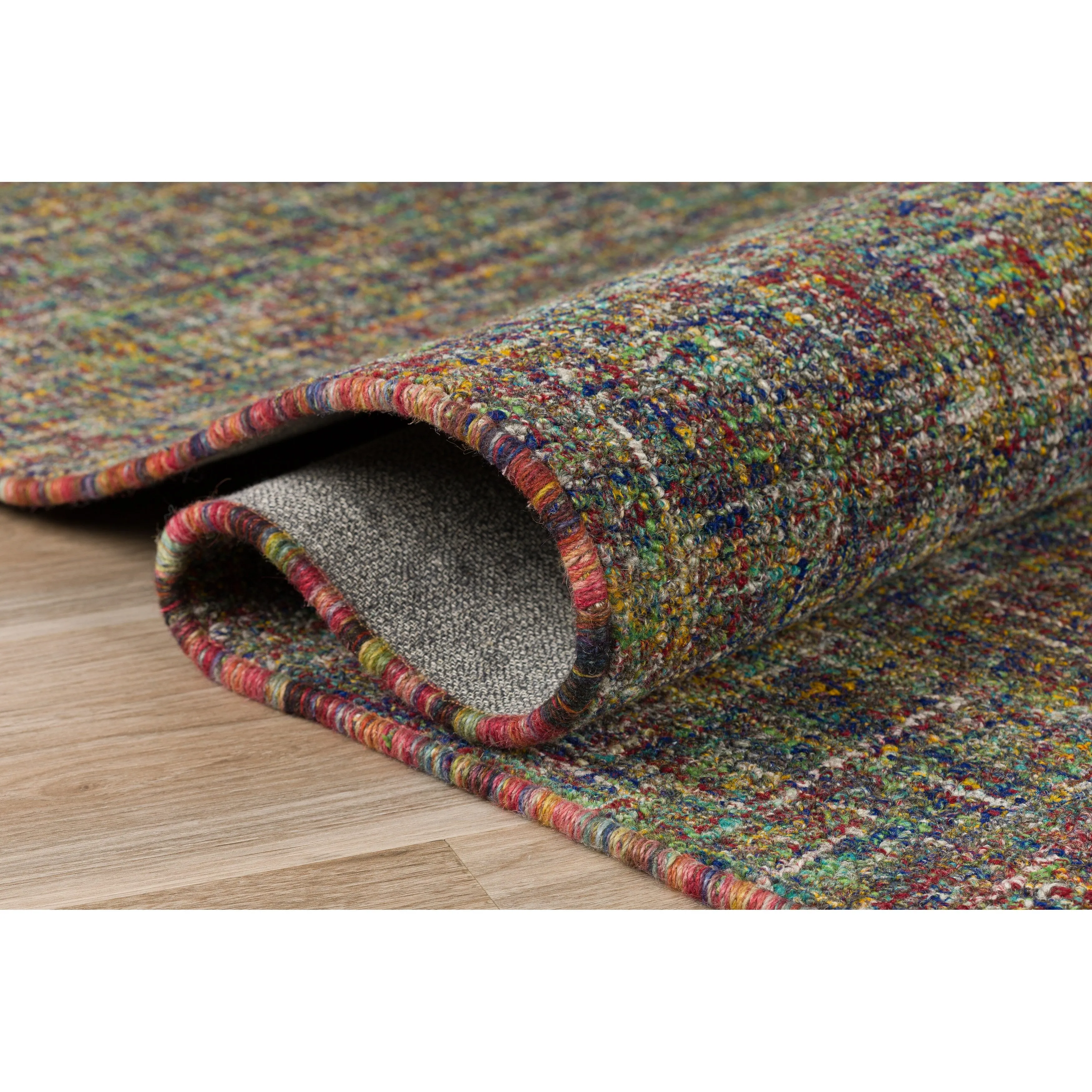 Addison Winslow Active Solid Wool and Viscose Area Rug
