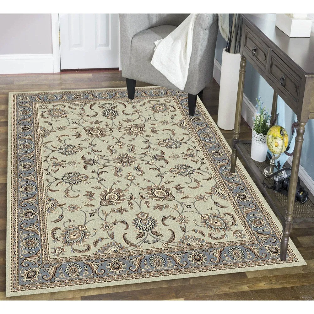 Admire Home Living Artisan Tabriz Traditional Oriental Pattern Area Rug