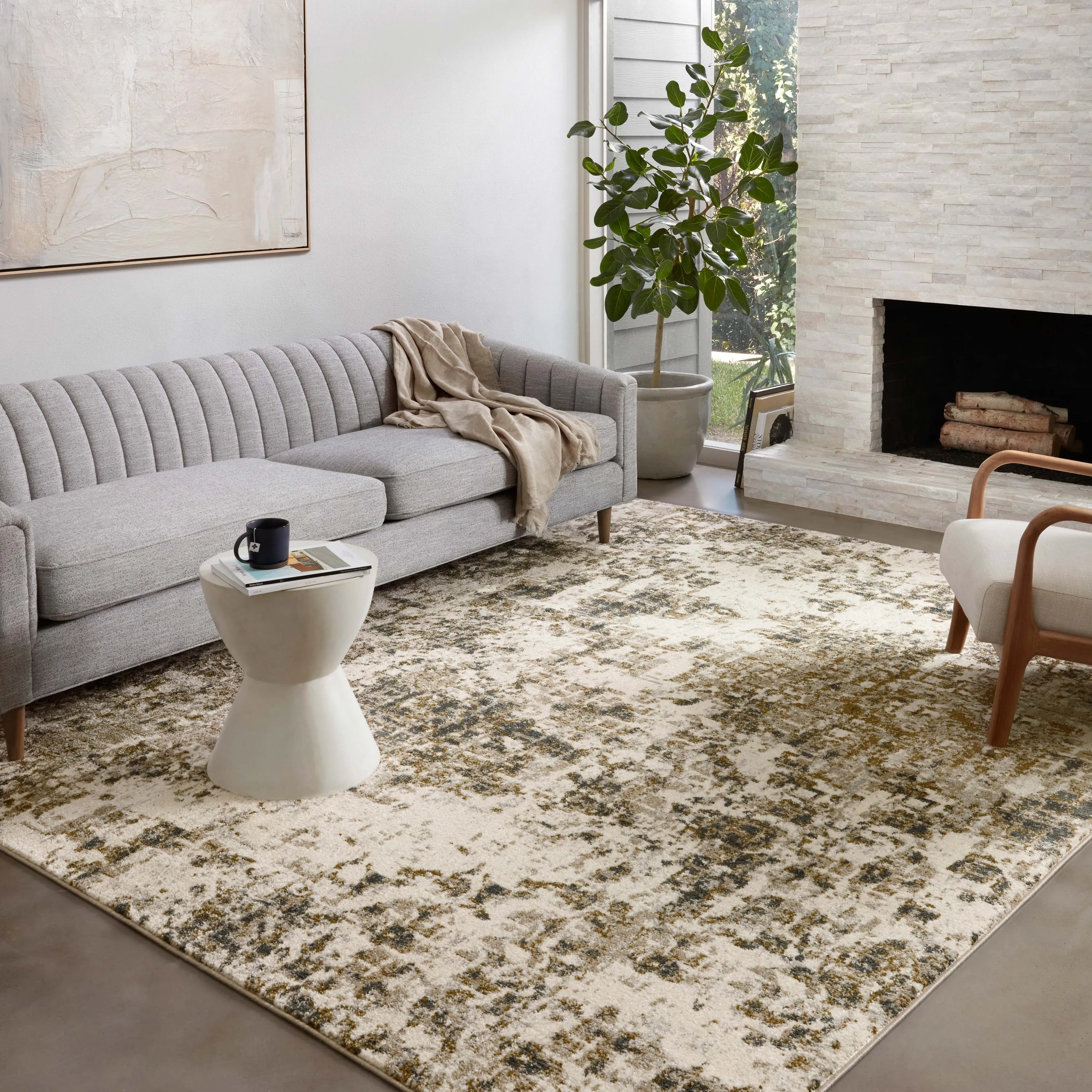 Alexander Home Bentley Rustic Modern Area Rug
