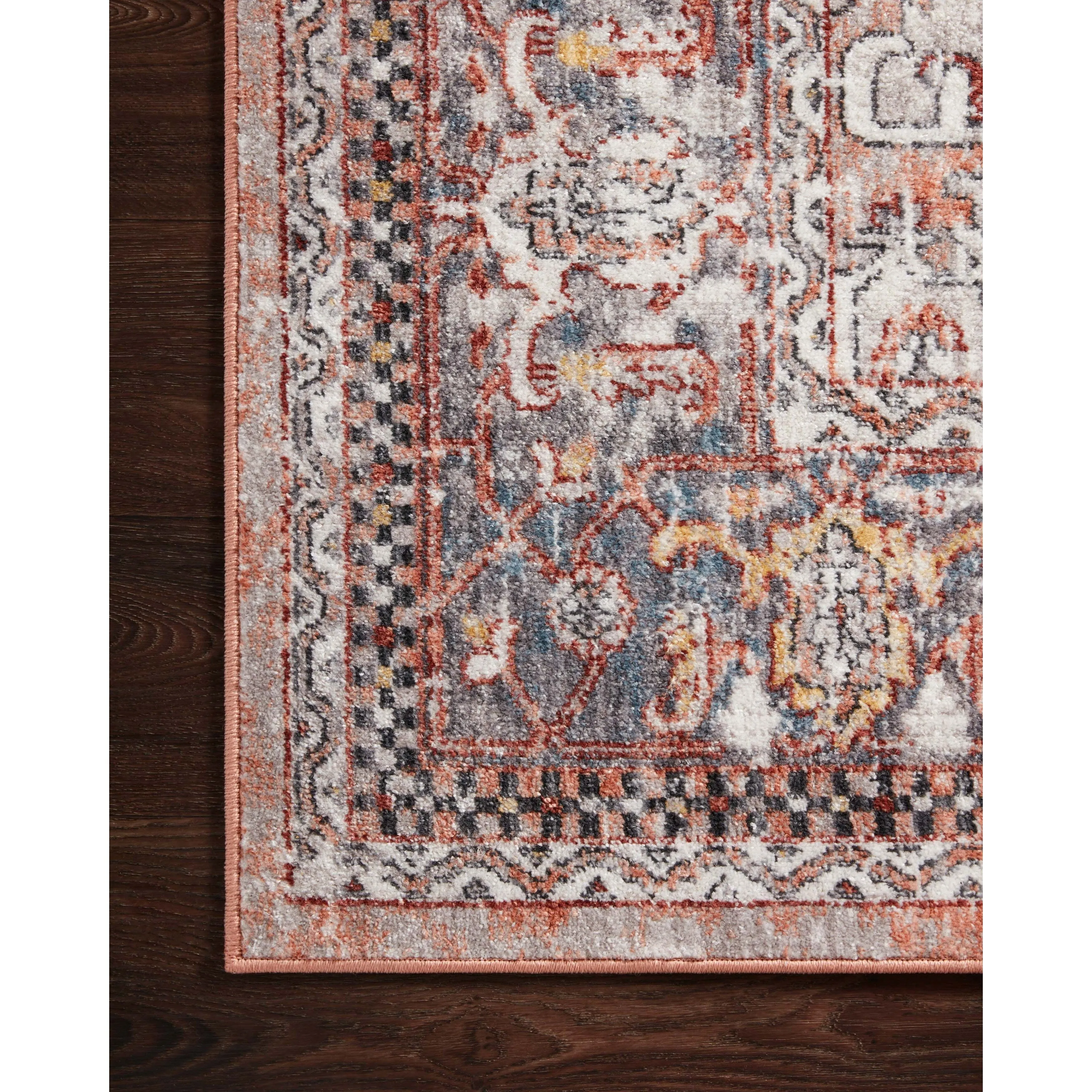 Alexander Home Cassandra Sunset Oriental Distressed Area Rug