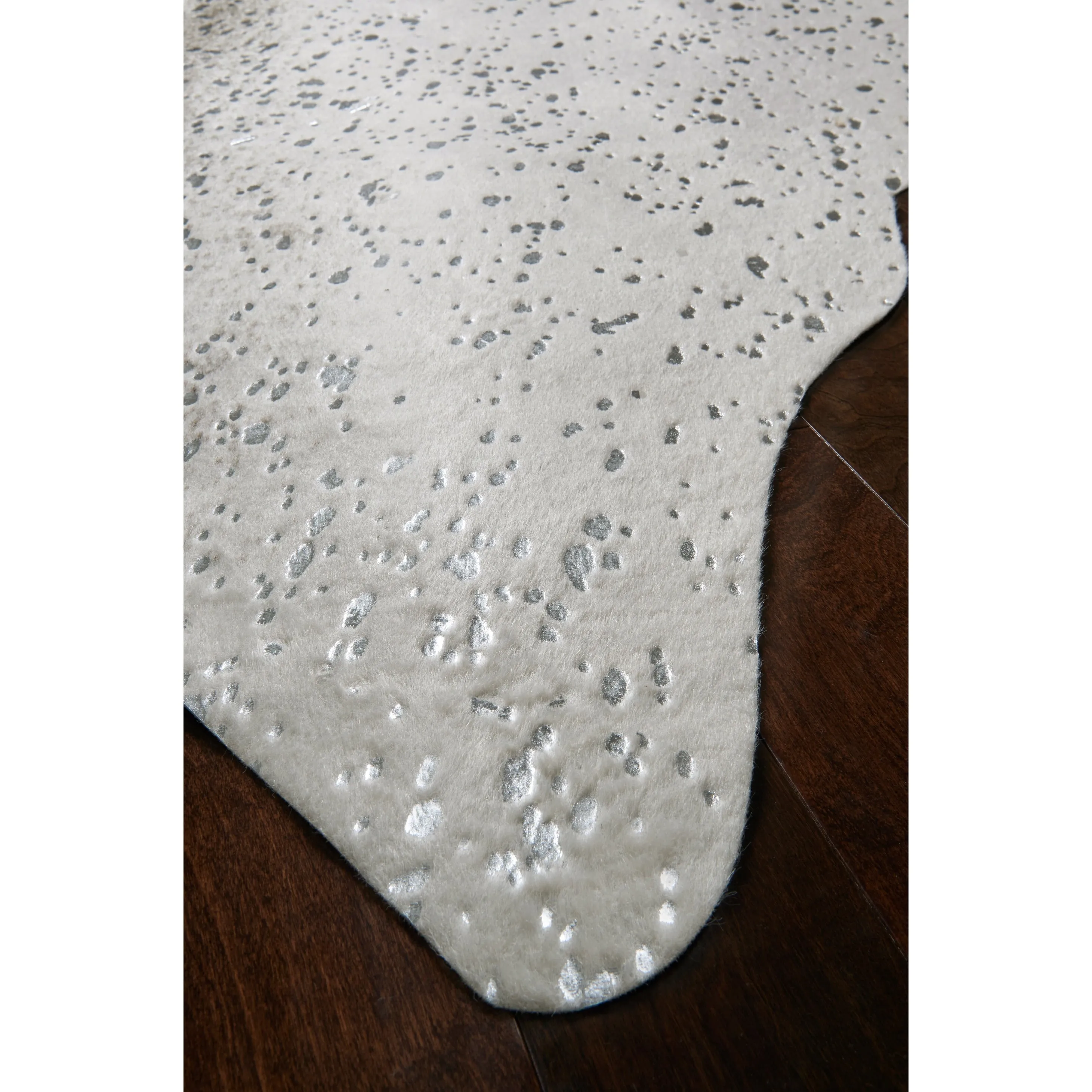 Alexander Home Clayton Faux Cowhide Area Rug