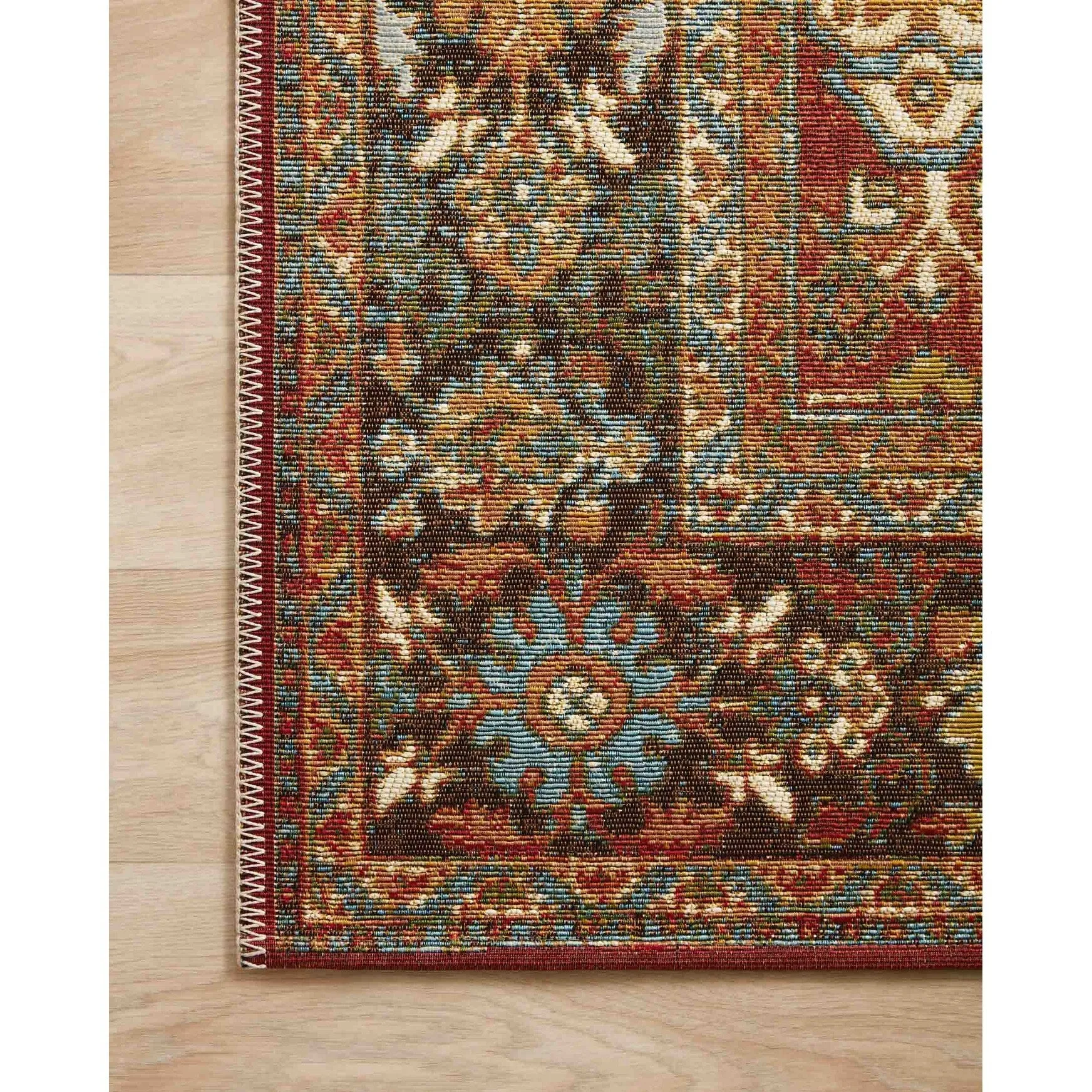 Alexander Home Luciano Oriental Indoor/ Outdoor Area Rug