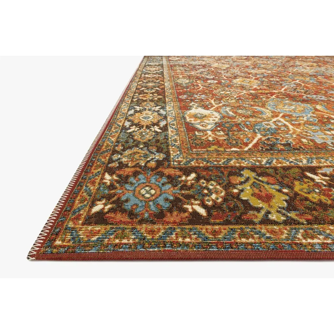 Alexander Home Luciano Oriental Indoor/ Outdoor Area Rug