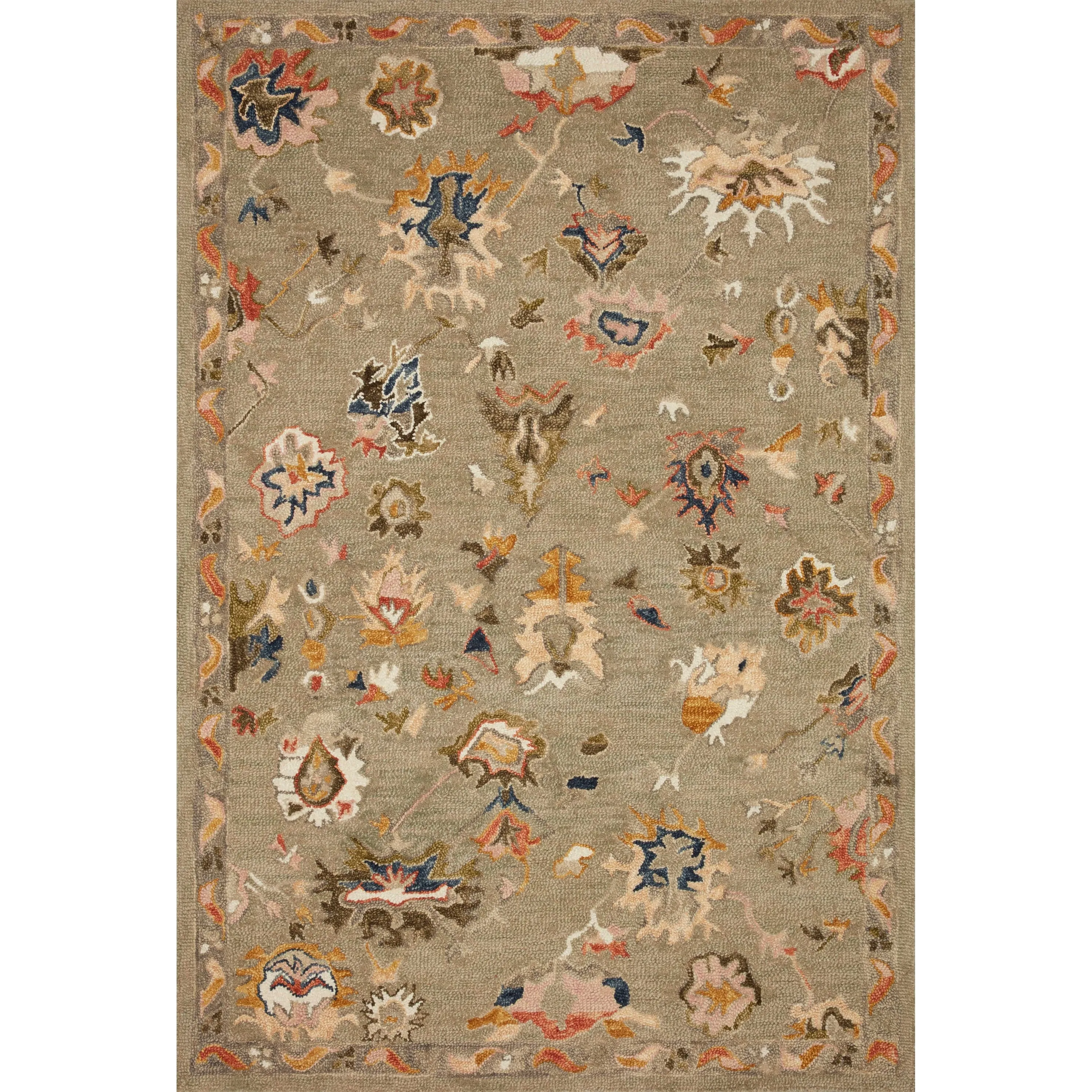 Alexander Home Megan Traditional Floral Area Rug
