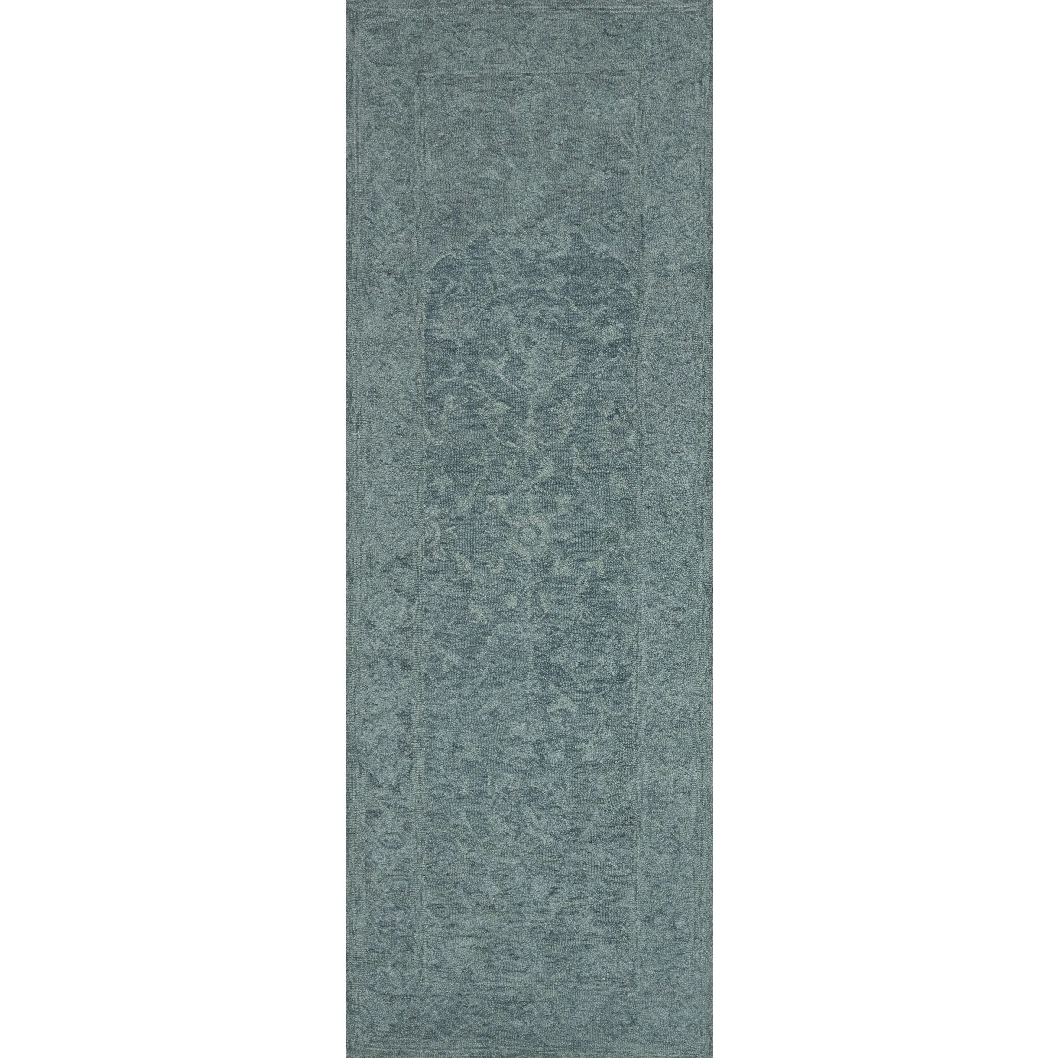 Alexander Home Opal Ocean Hand-hooked 100% Wool Rug