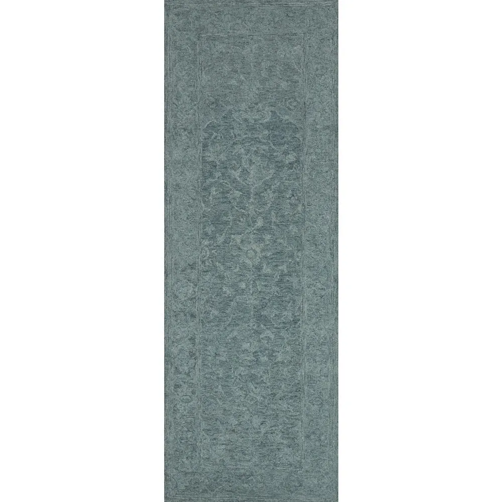Alexander Home Opal Ocean Hand-hooked 100% Wool Rug