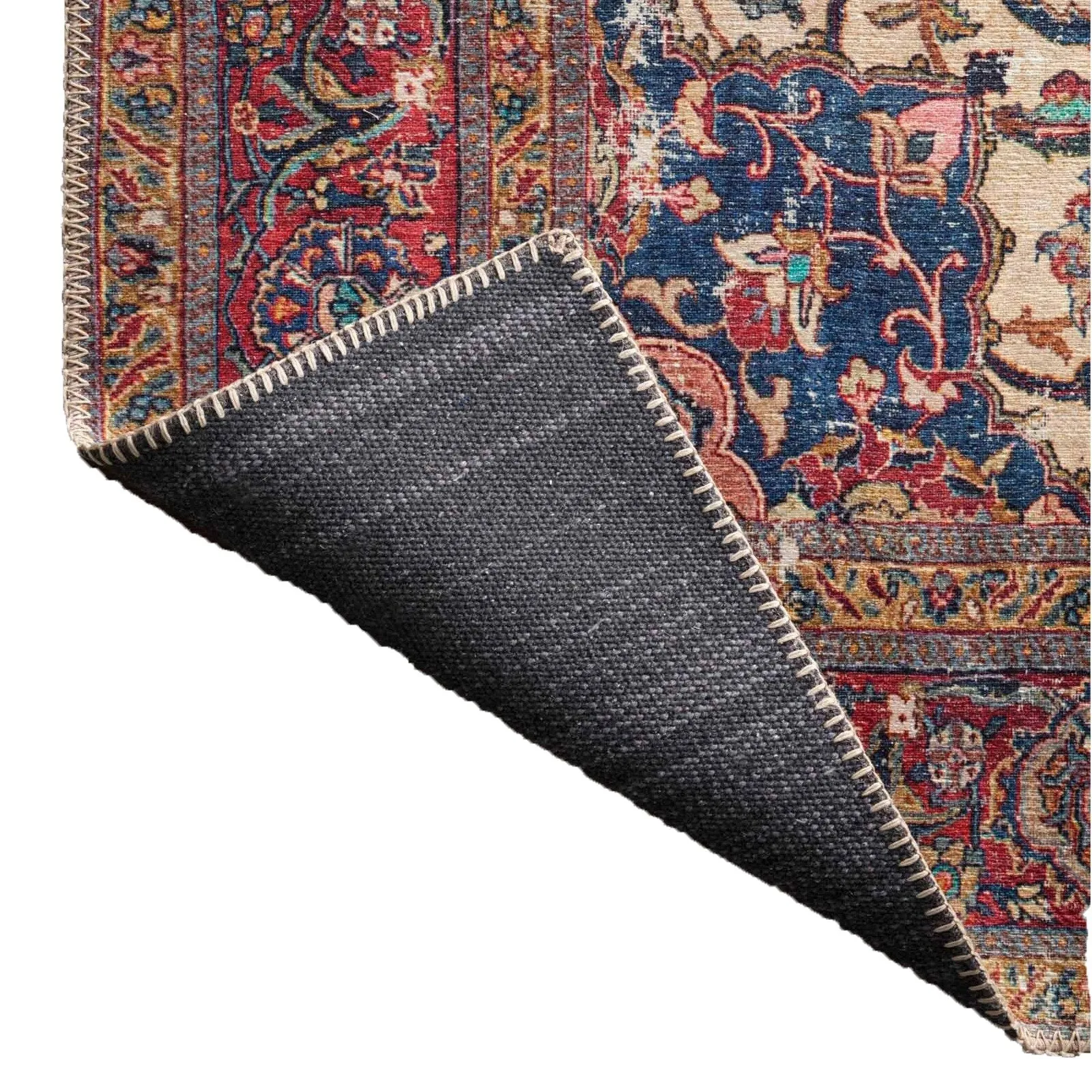 Alexander Home Tremezzina Printed Vintage Grand Medallion Boho Rug