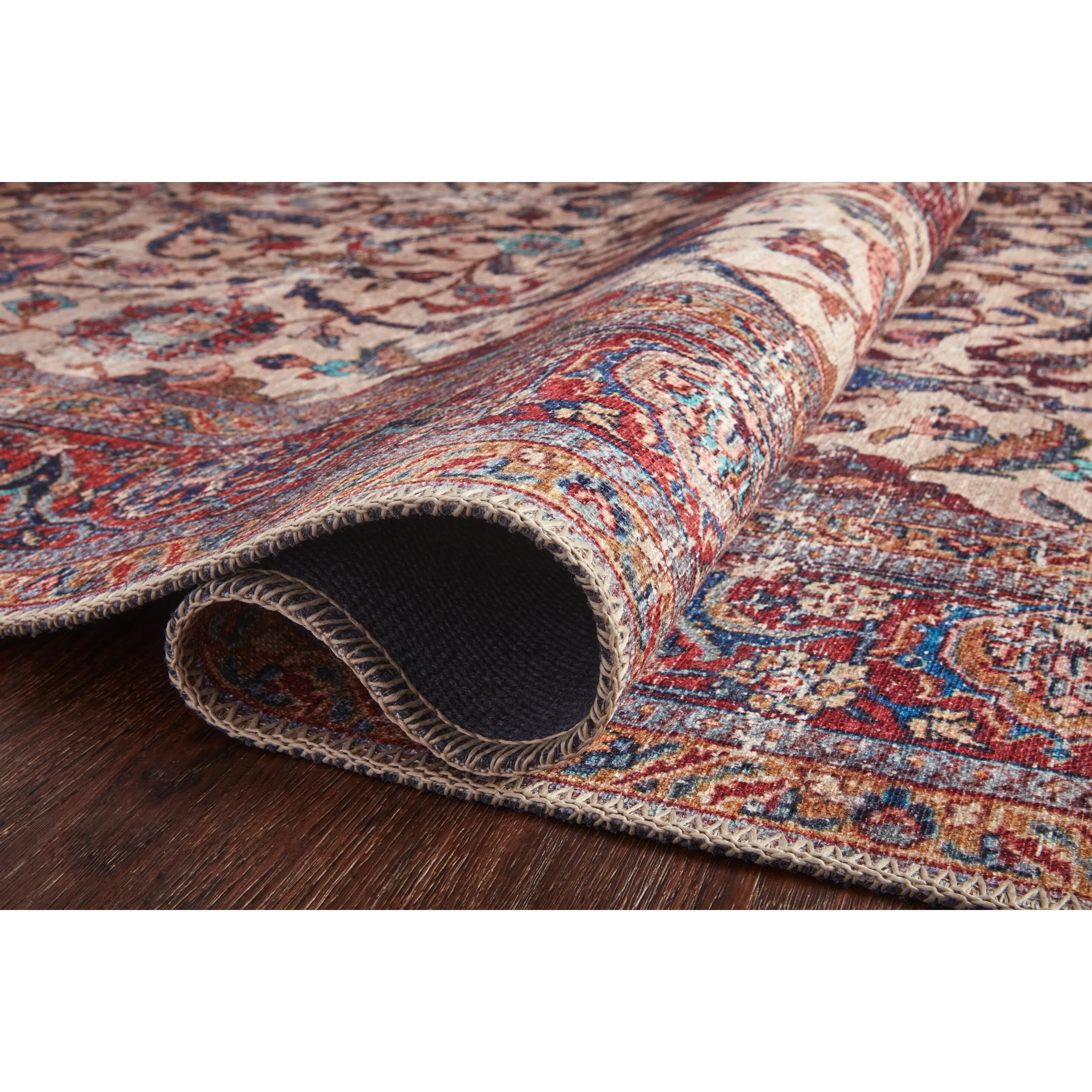 Alexander Home Tremezzina Printed Vintage Grand Medallion Boho Rug