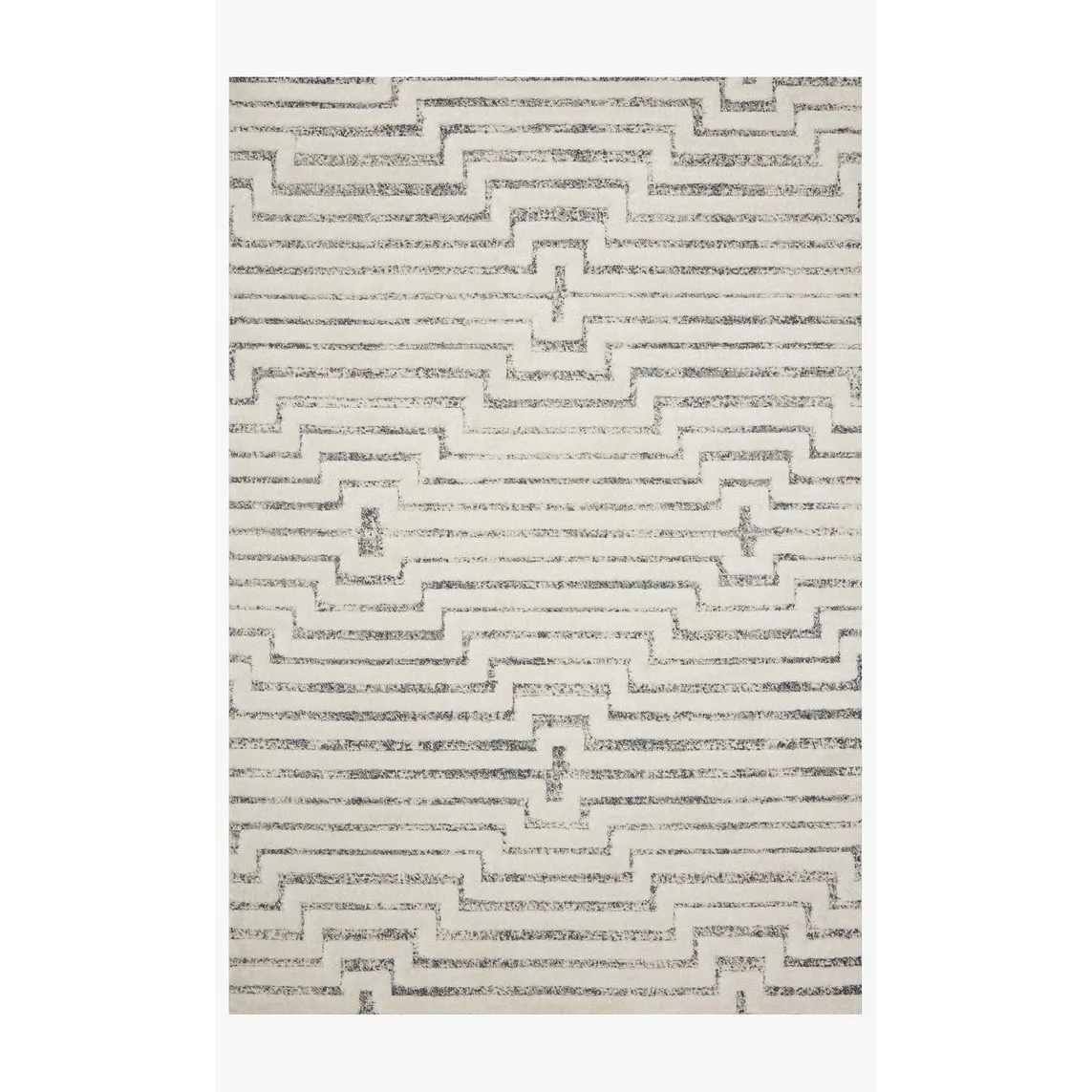 Alexander Home Vail Mid-century Modern Geometric Stripe Area Rug