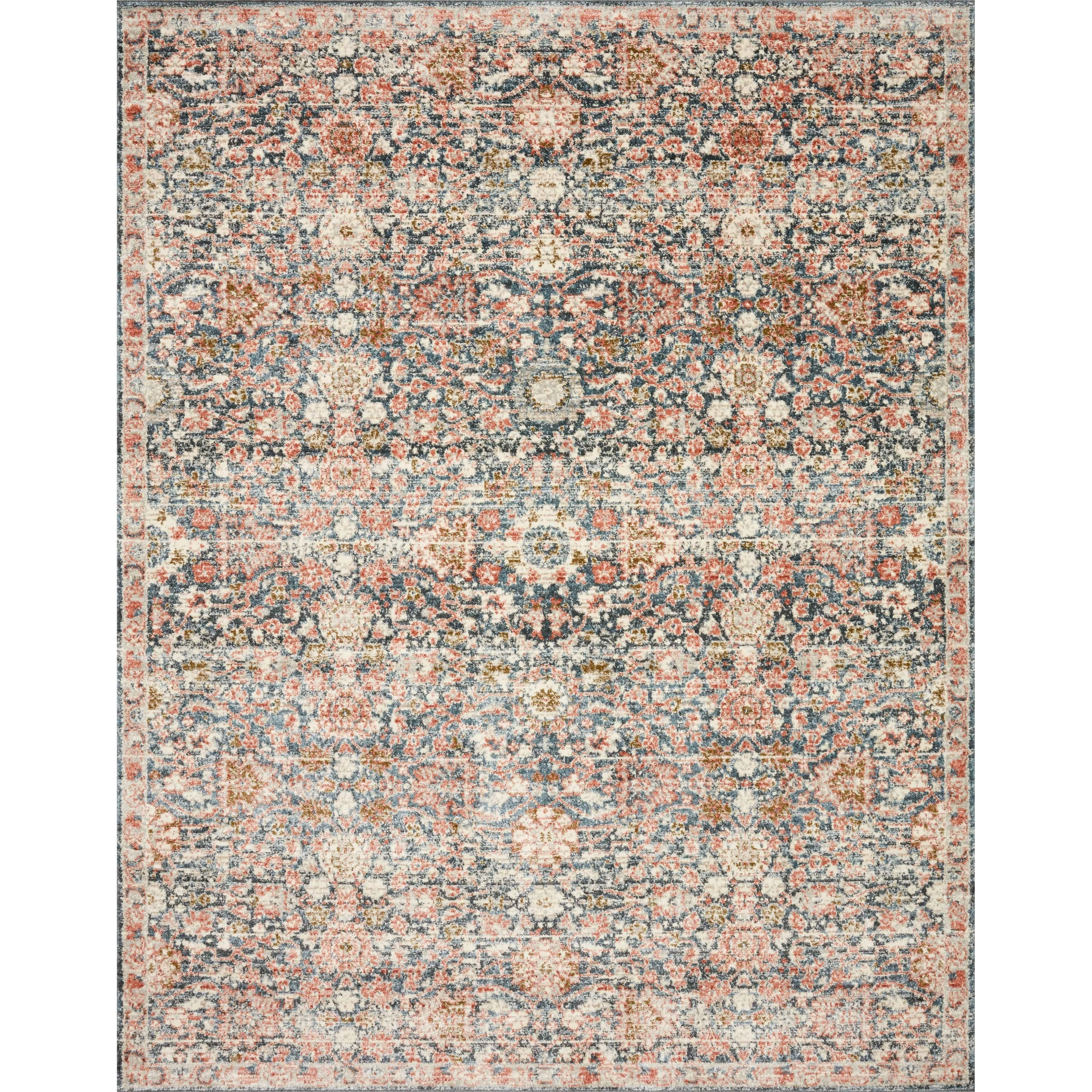 Alexander Home Valeria Distressed Shabby Chic Area Rug
